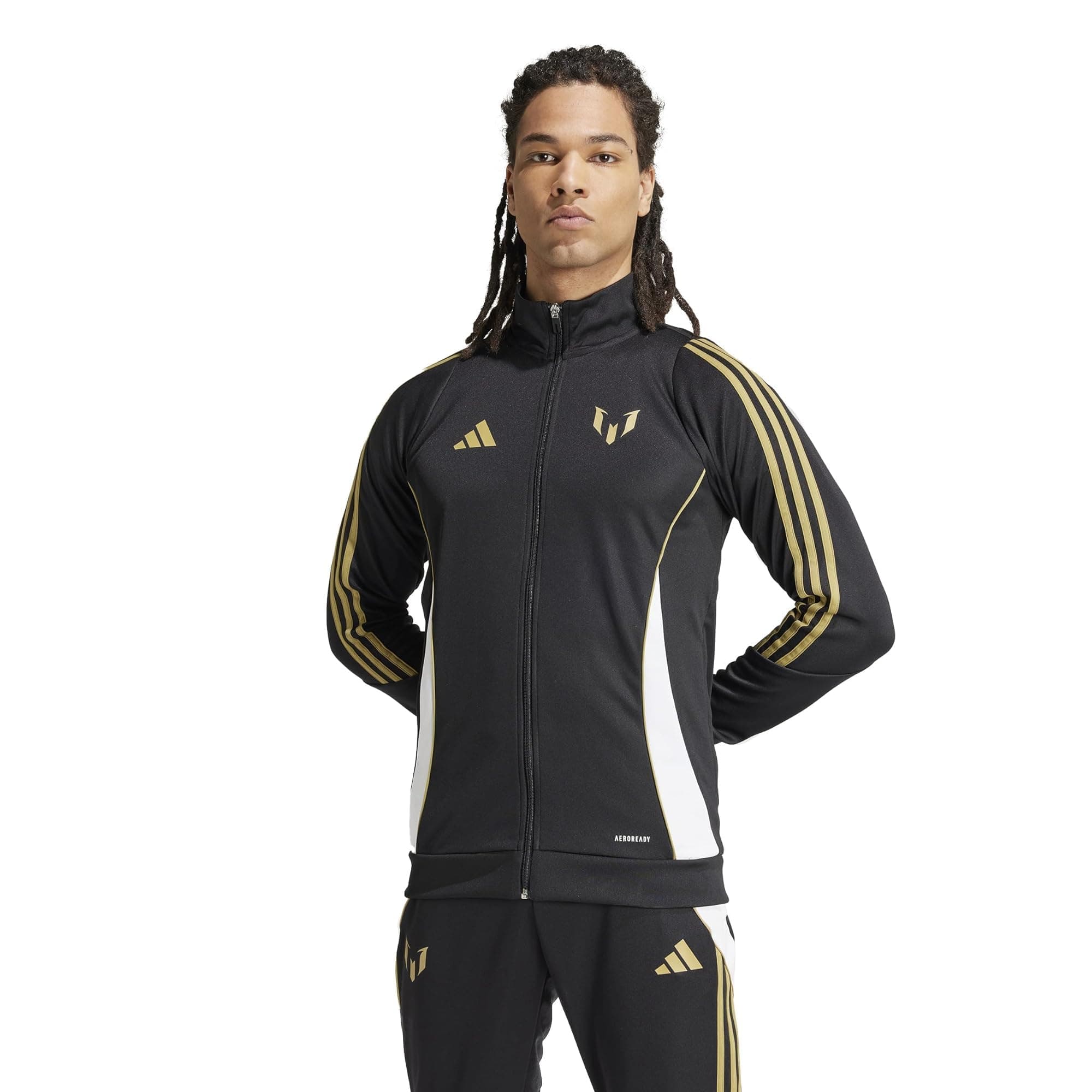 adidasMen's Messi Tracksuit Jacket