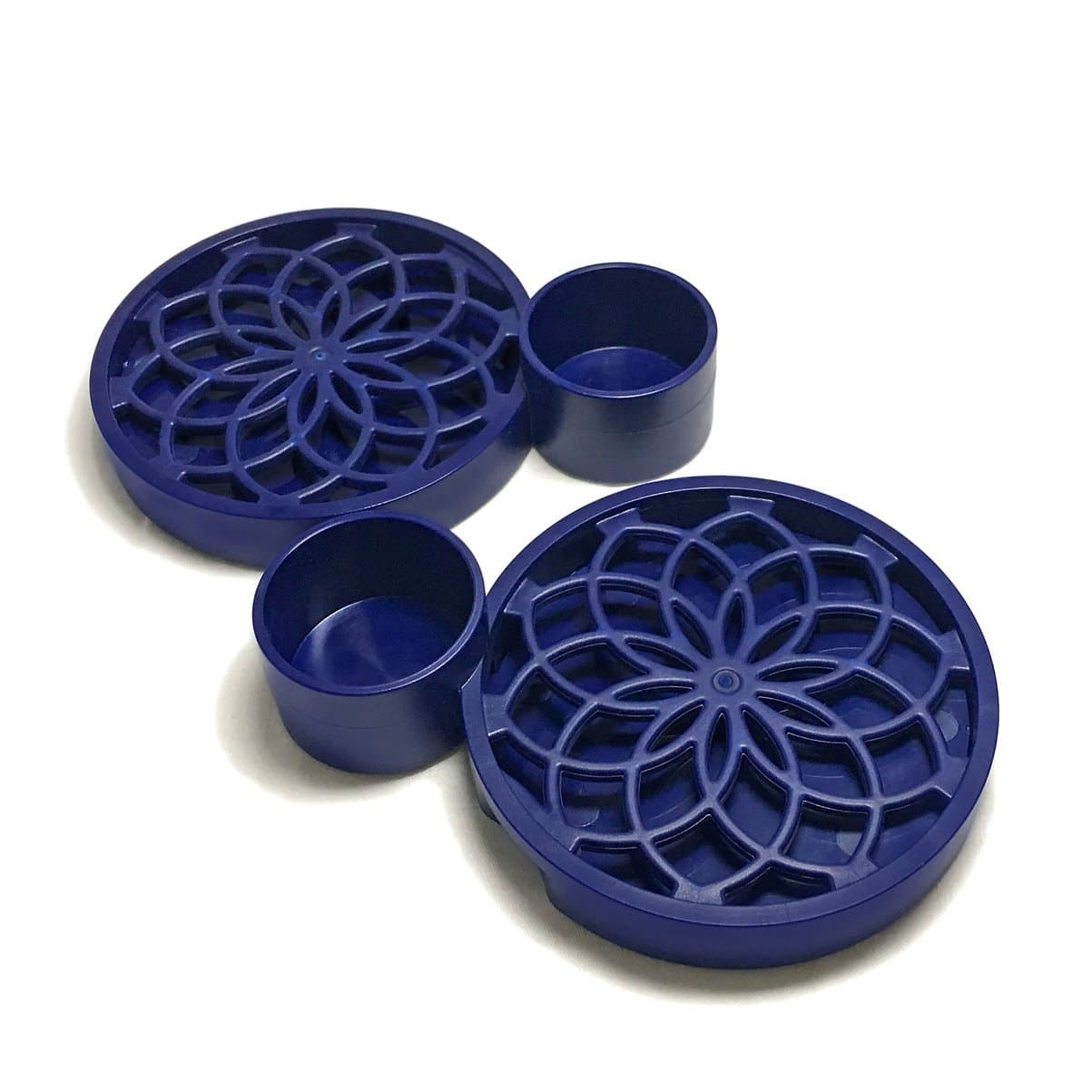 Living Coaster - Grow Plants with Condensation! 2-Pc Set (Navy)