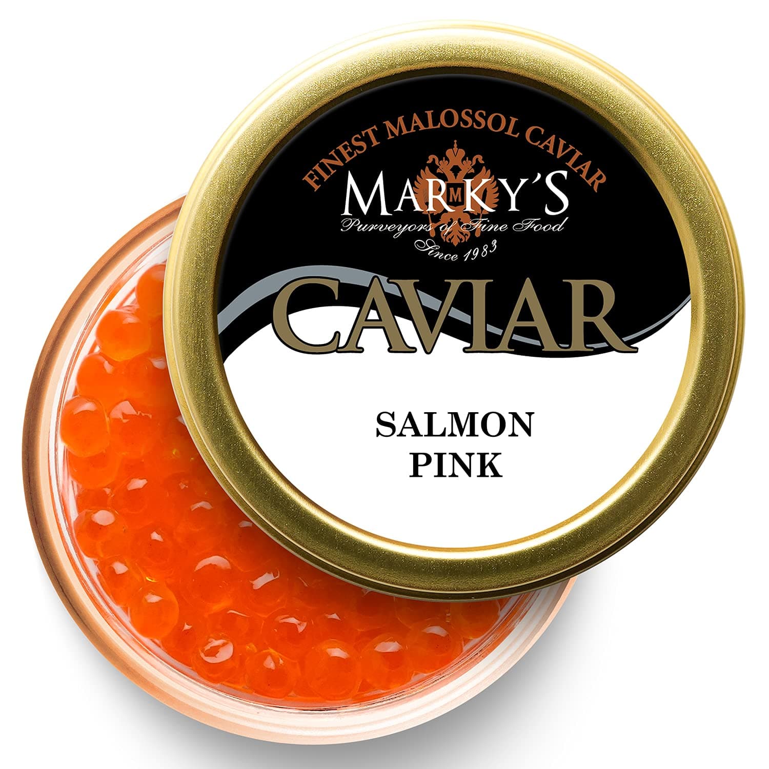Alaskan Salmon Roe Caviar Malossol Wild Caught - 17.6 OZ / 500 G - GUARANTEED OVERNIGHT