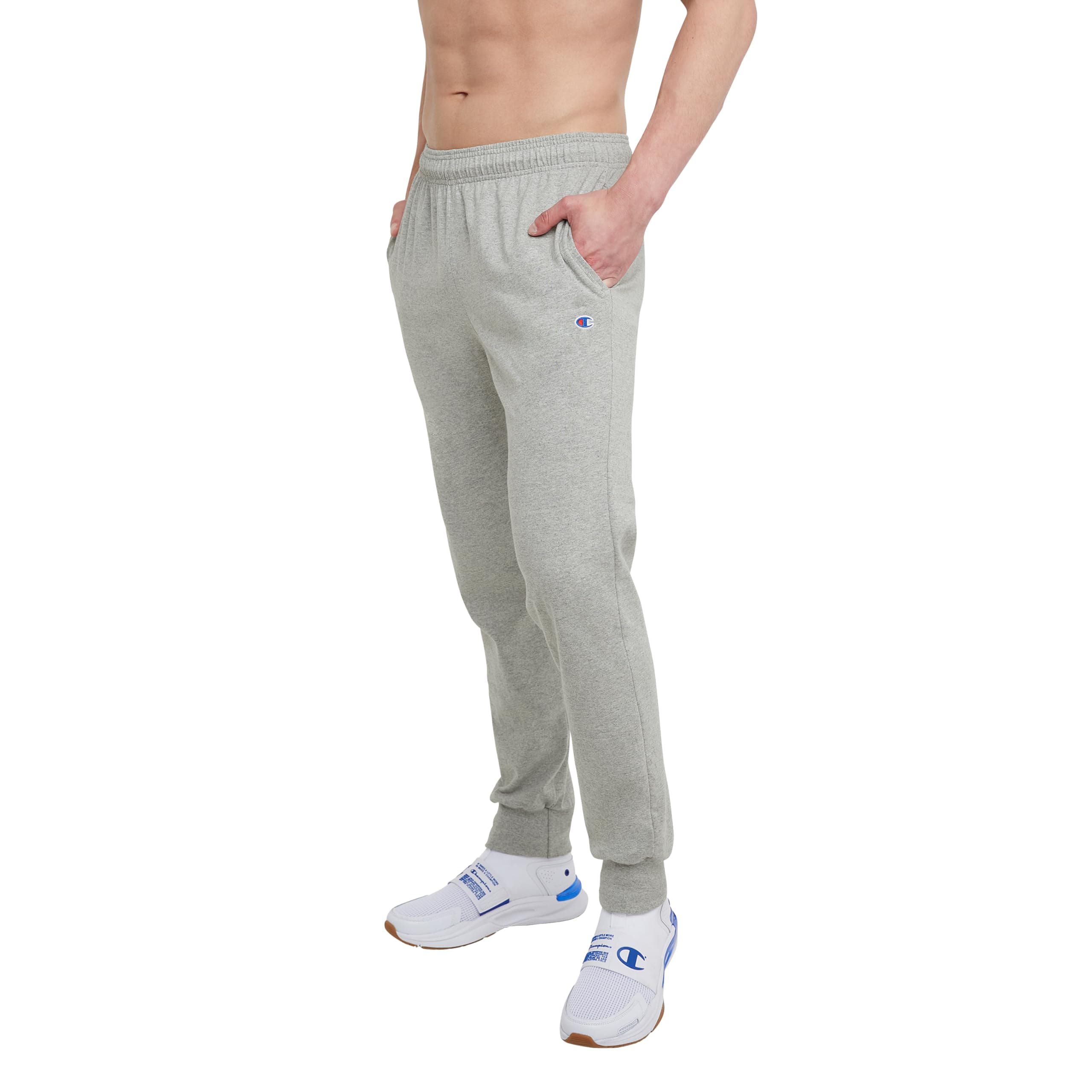 Men's Joggers, Everyday Cotton, Lightweight Lounge Knit Pants for Men, 31"