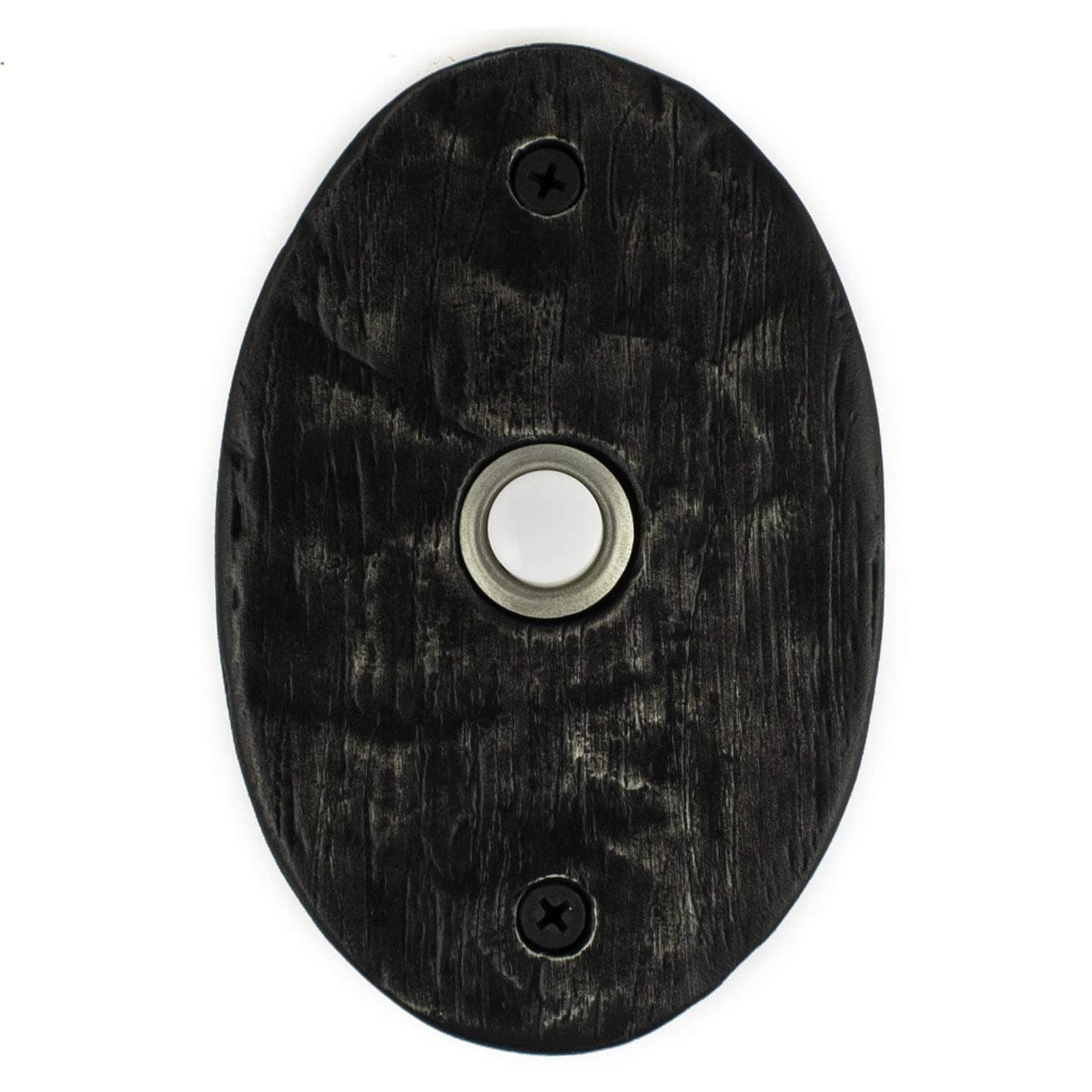 Hawk Hill Hardware BP4BI Williamsburg Door Bell, Black Iron