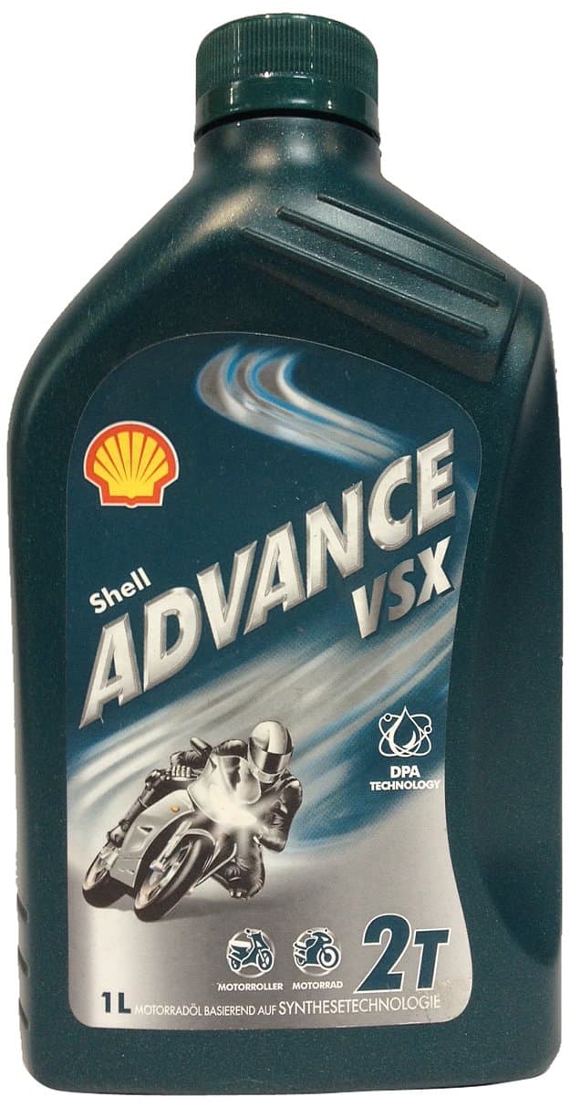 Advance VSX 2, Semi-Synthetic 2-Stroke Motorcycle Engine Oil, 1 L