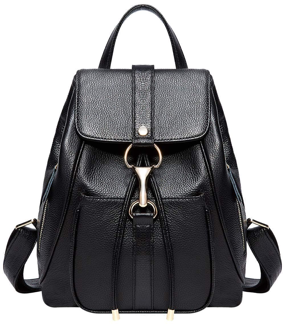 BOYATU Real Leather Backpacks Purse for Women Ladies Fashion Travel Shoulder Bag