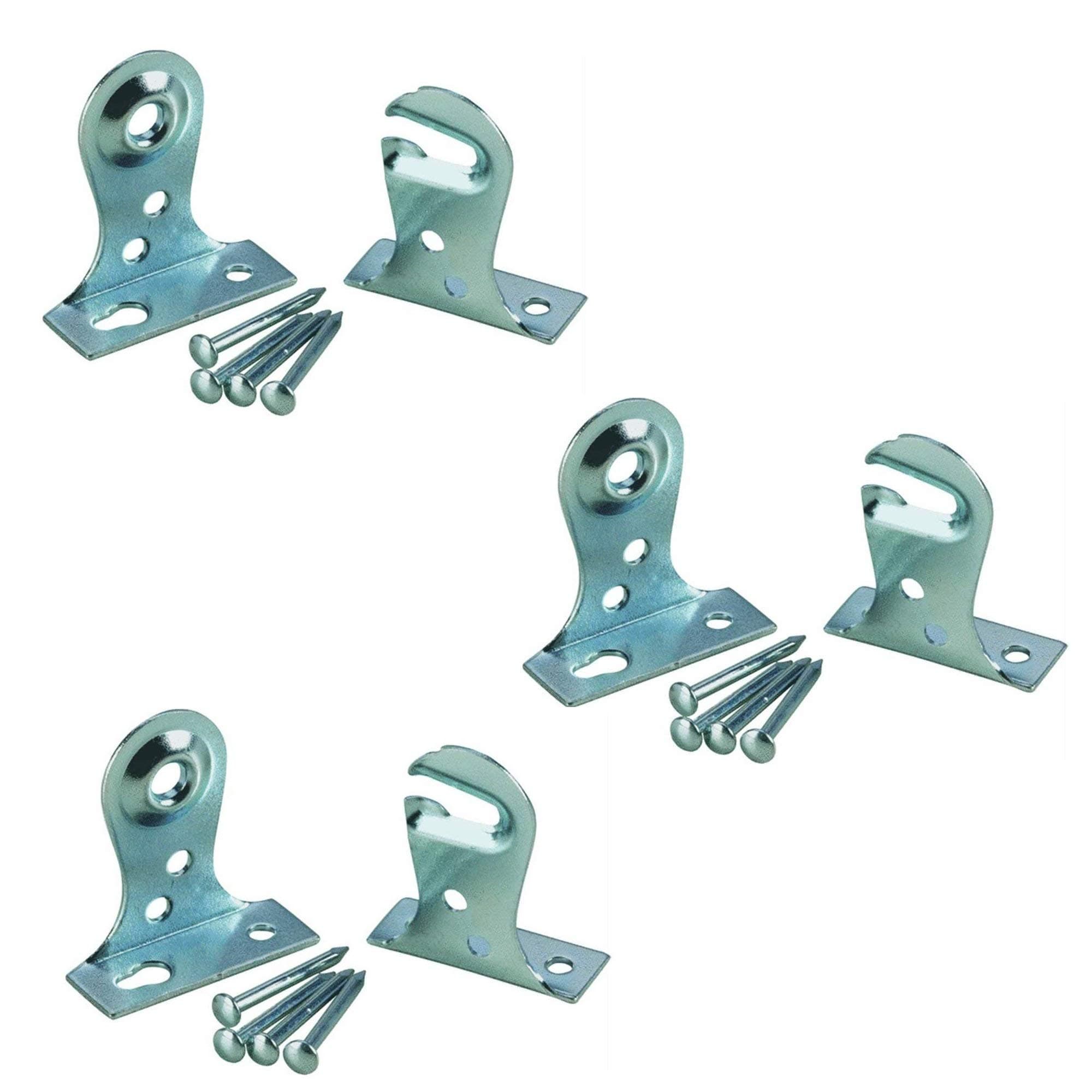 Newell 12821 Outside Mount Window Shade Brackets, 3 Pairs