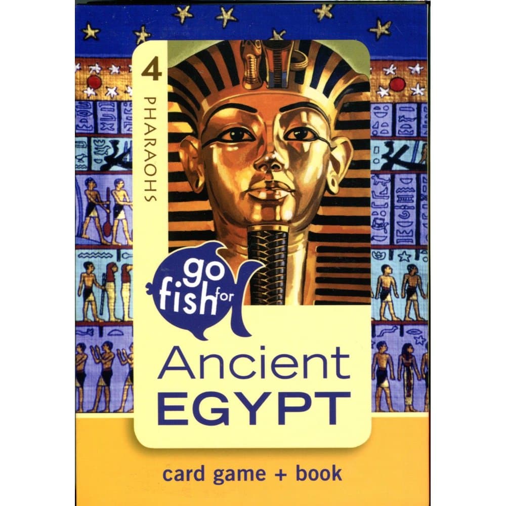 Birdcage Ancient Egypt Press Go Fish Cards & Book
