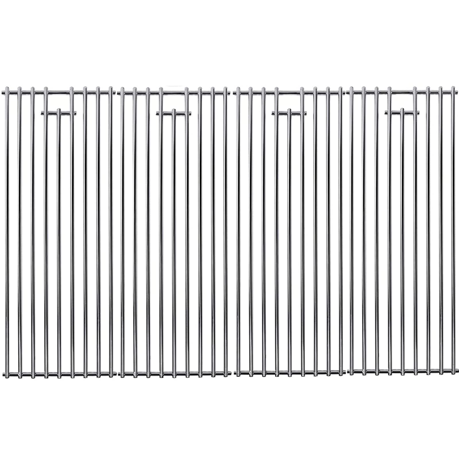 8mm 4 Pack Bull BBQ Lion Premium BBQ Grill Grate Replacement Parts For 65073 L60000 L75000 L90000, Bull 16517 BBQ Angus, Brahma, Lonstar Select, Outlaw Steer Premium, Lonestar Select, 7 Burner Premium