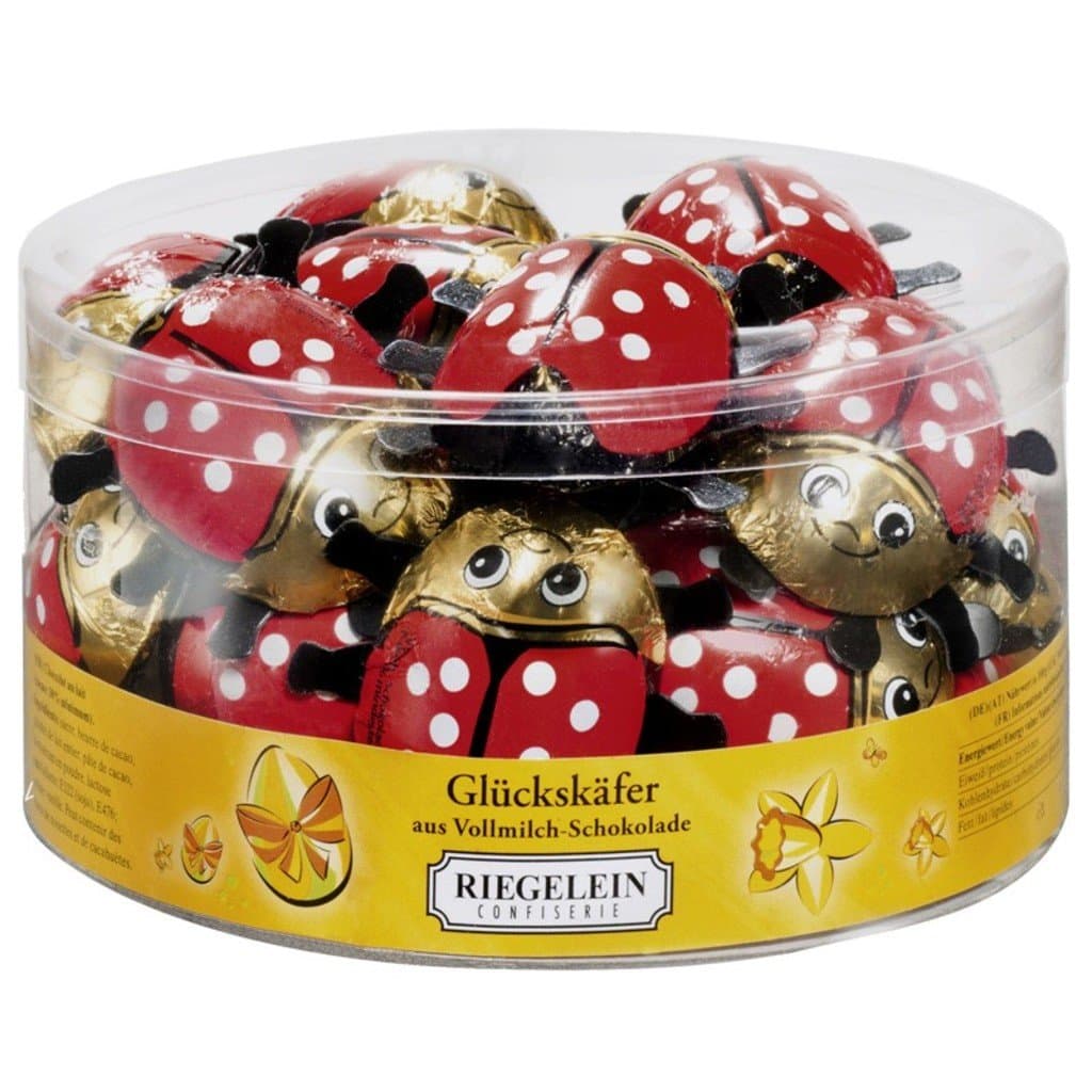 Milk Chocolate Foiled Novelty Ladybugs Full Box 30 x 12.5g