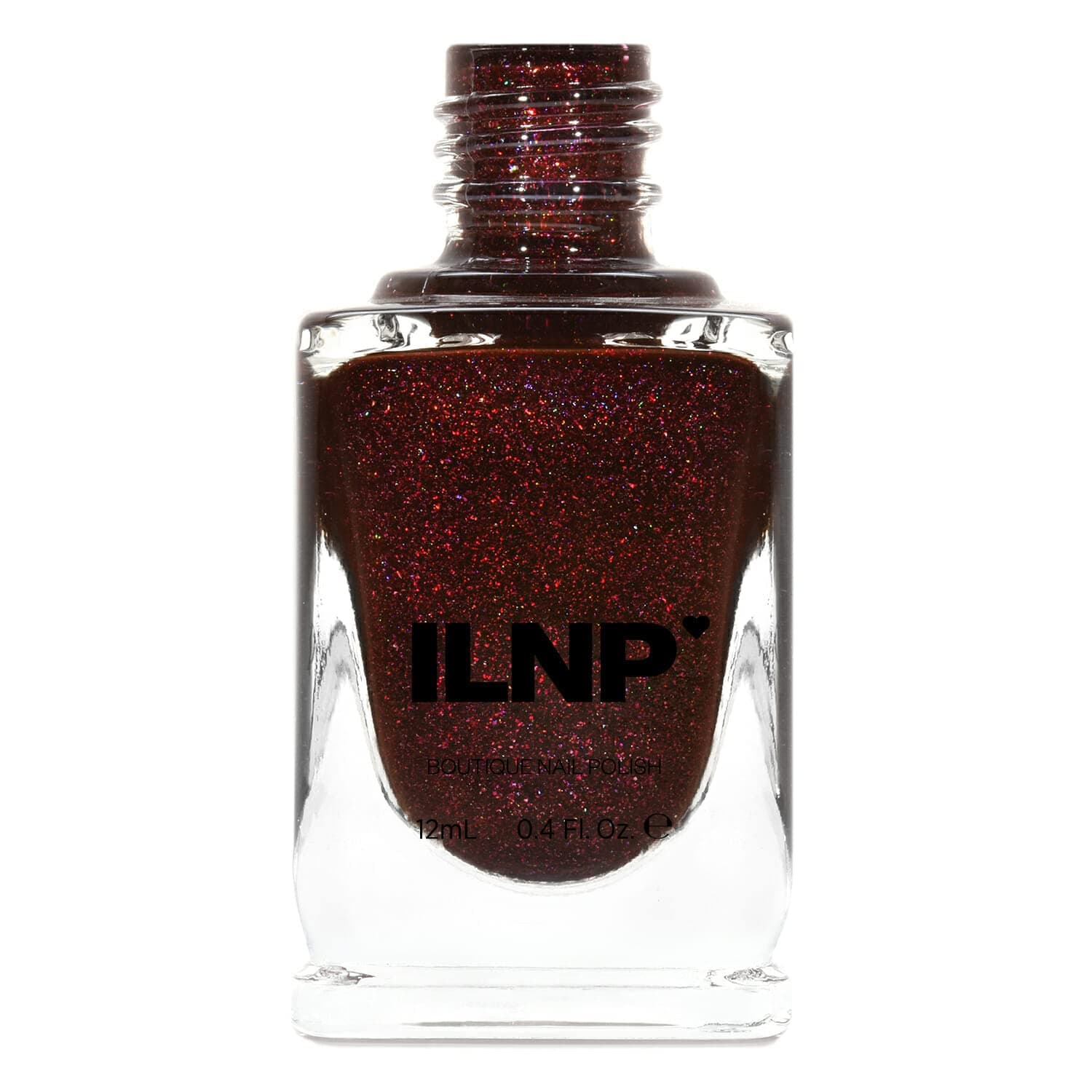 Ilnp Diablo Vampy Oxblood Holographic Nail Polish