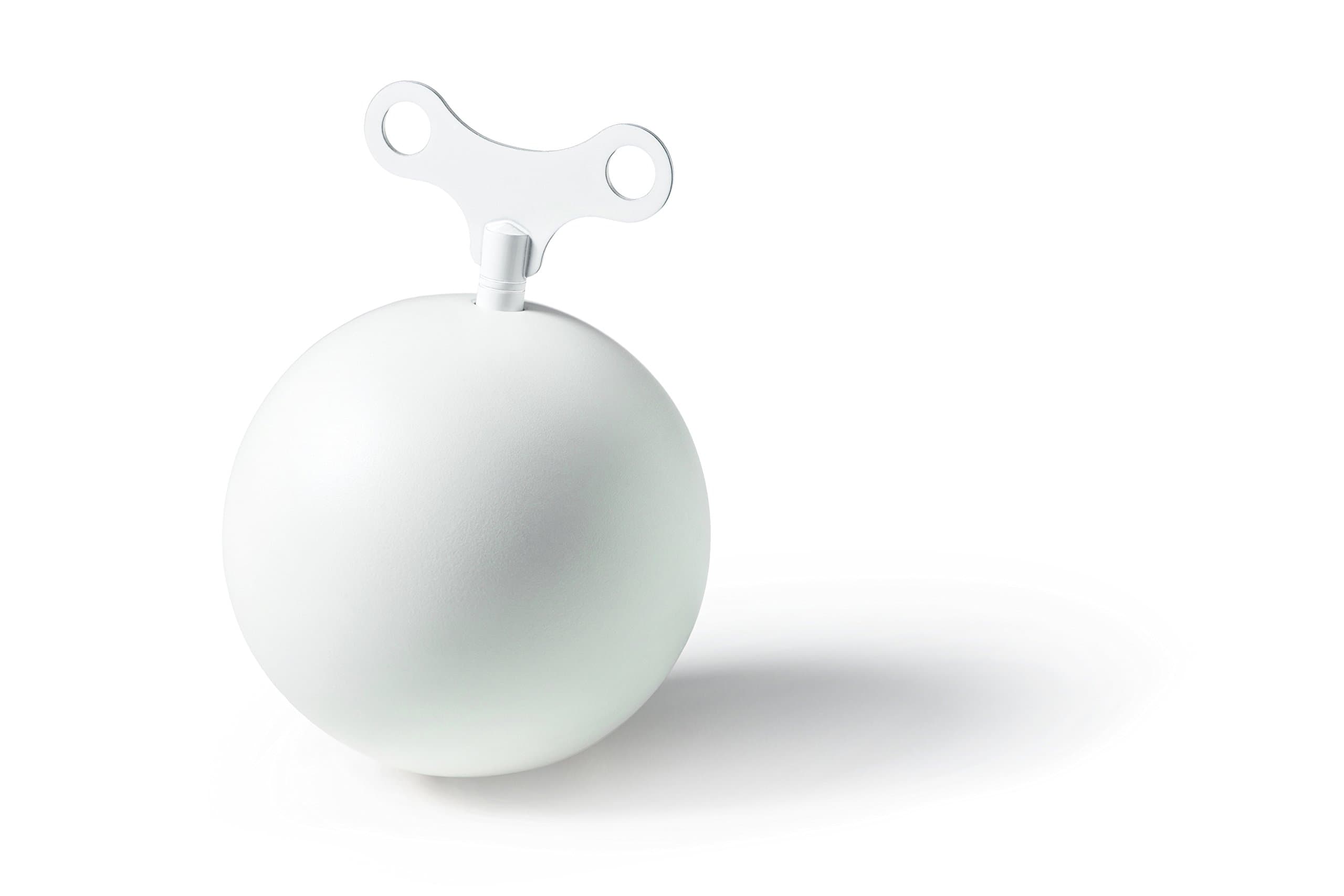 Siebensachen Mozartkugel Snowball Music Box Limited Edition White