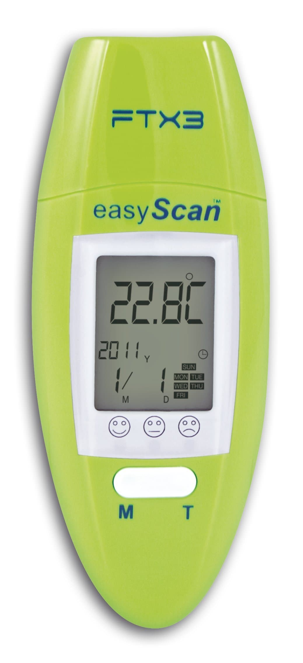 Visiomed Easyscan Ear and Forehead Thermometer 6-in-1 Ftx3 (Green)