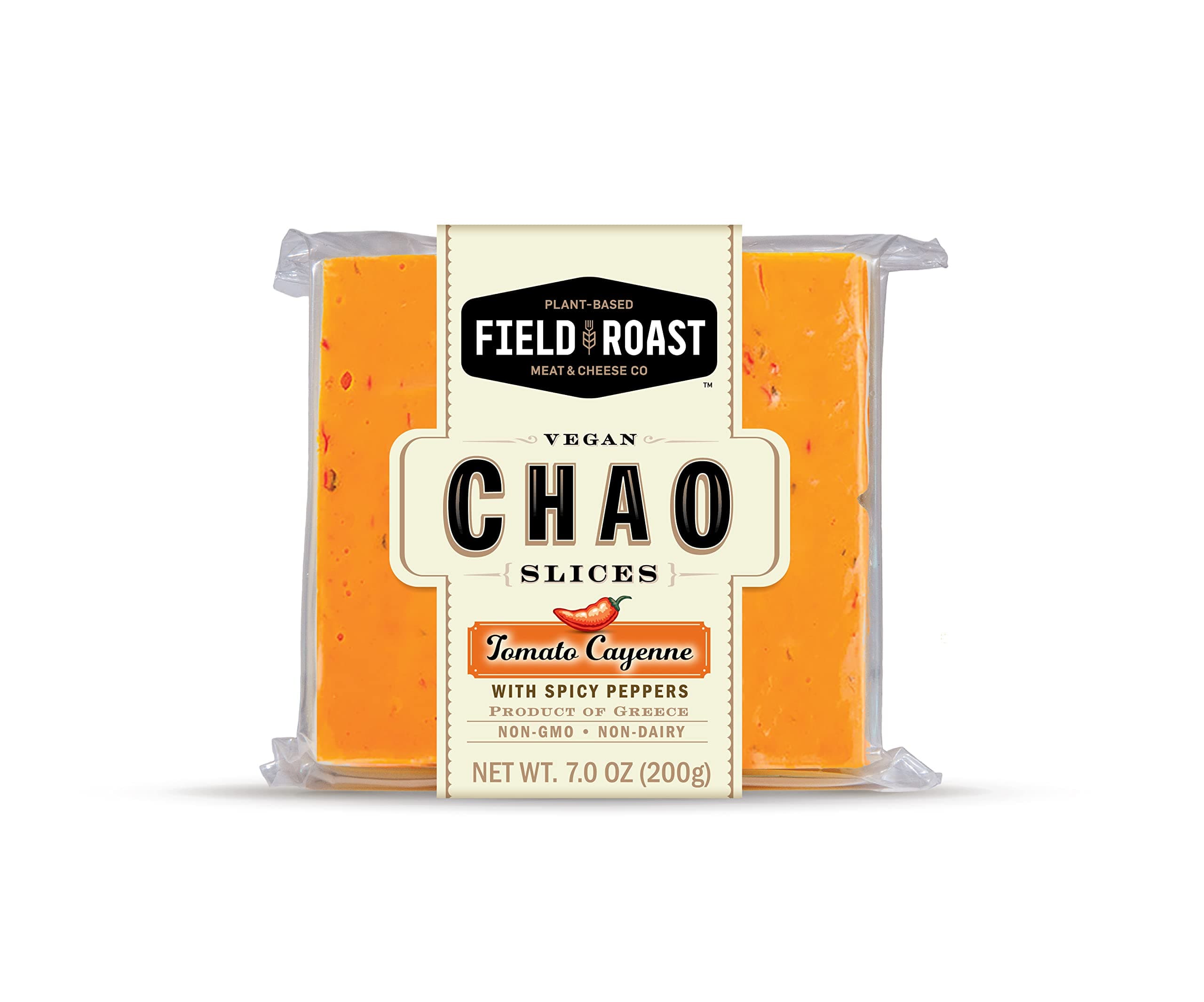 Field Roast, Chao Vegan Slices Tomato Cayenne, 7 oz
