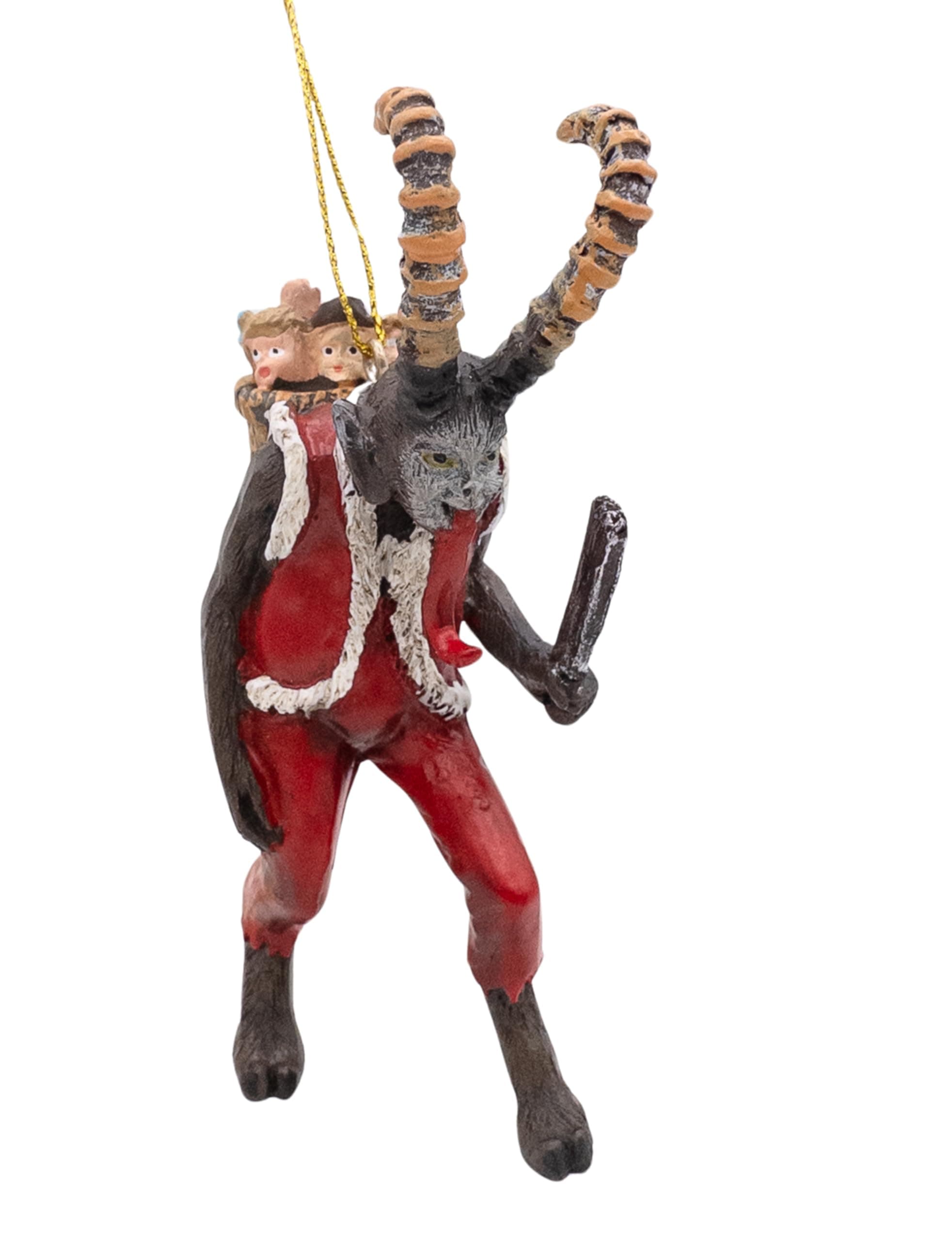 Evil Krampus Holiday Havoc Halloween Christmas Scary Ornament of Nightmares