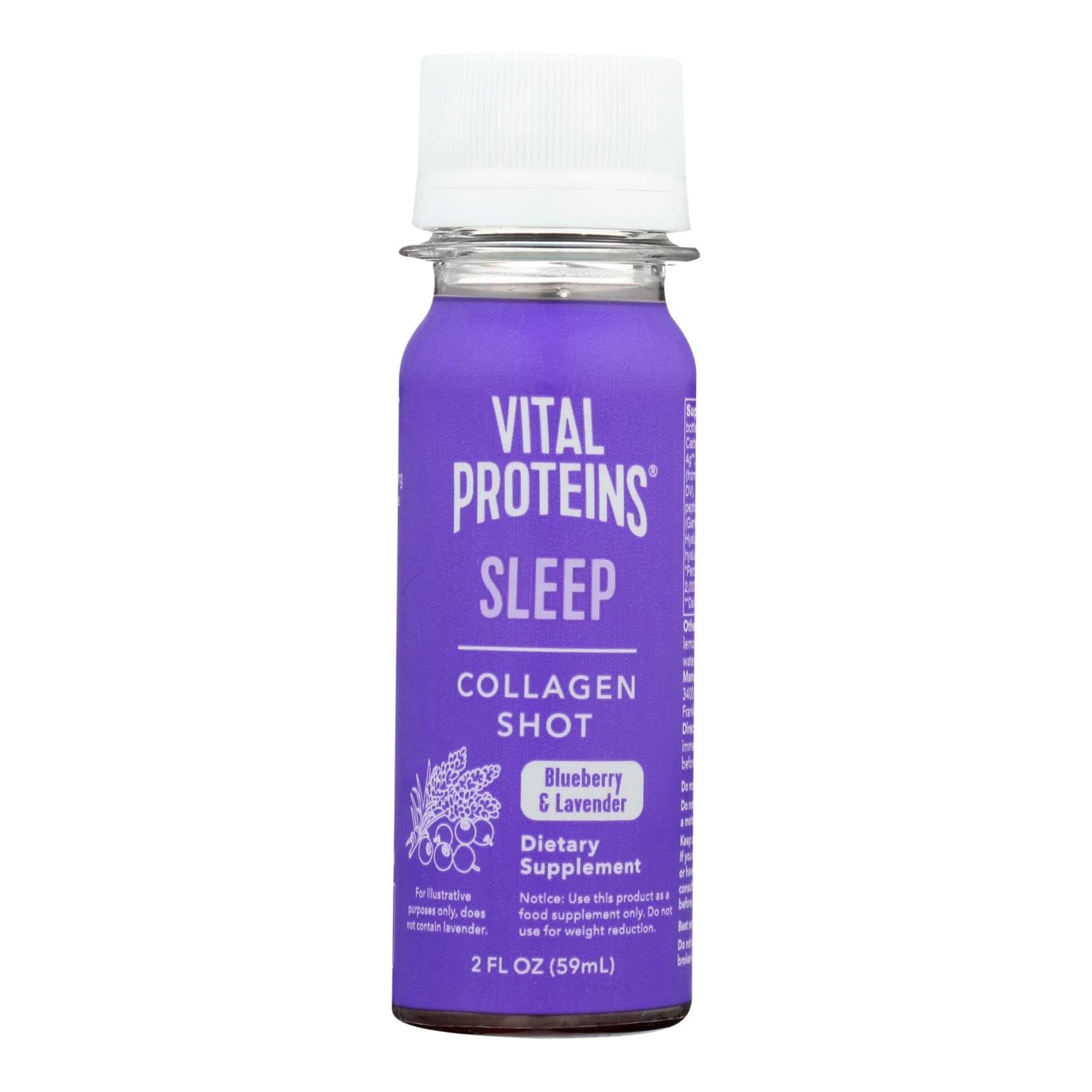 Vital Proteins, Sleep Collagen Shot, Blueberry & Lavender, 2 Fl Oz