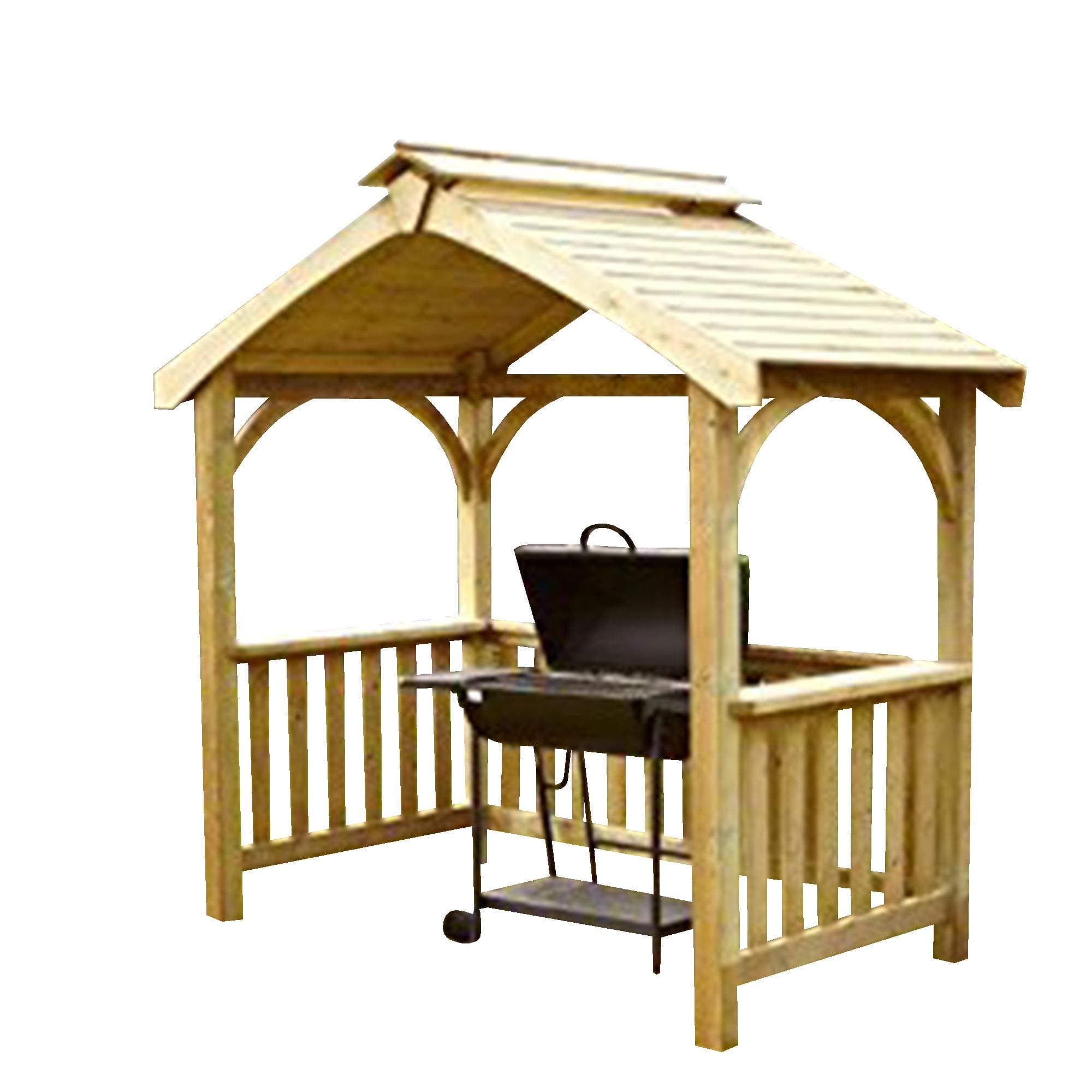 Devon BBQ Wooden Shelter - !!! SALE !!!