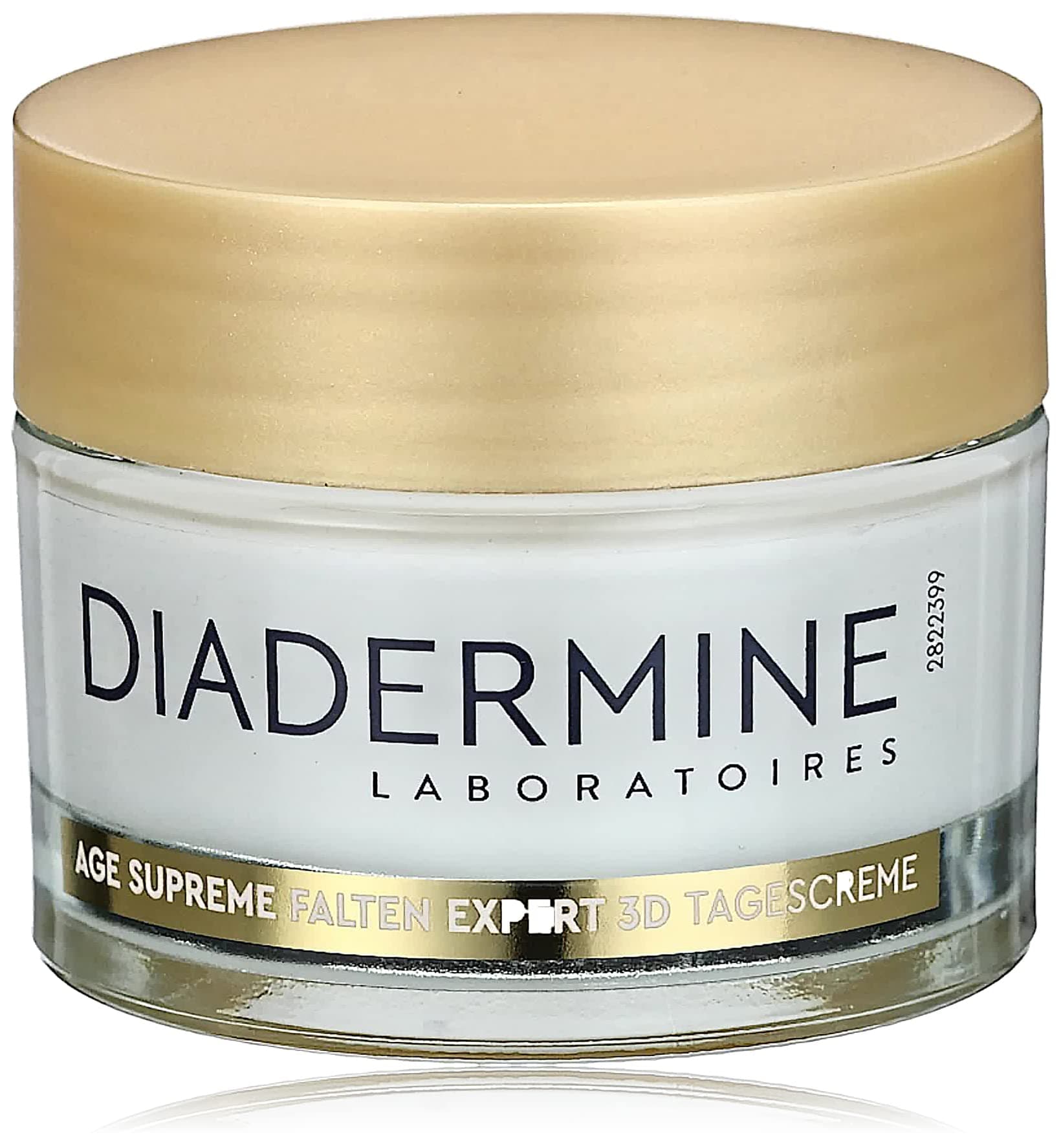Diadermine Age Supreme Wrinkle Expert 3D Anti-Wrinkle Day Cream with Hyaluronic Activating Peptides Pack of 3 x 50 ml