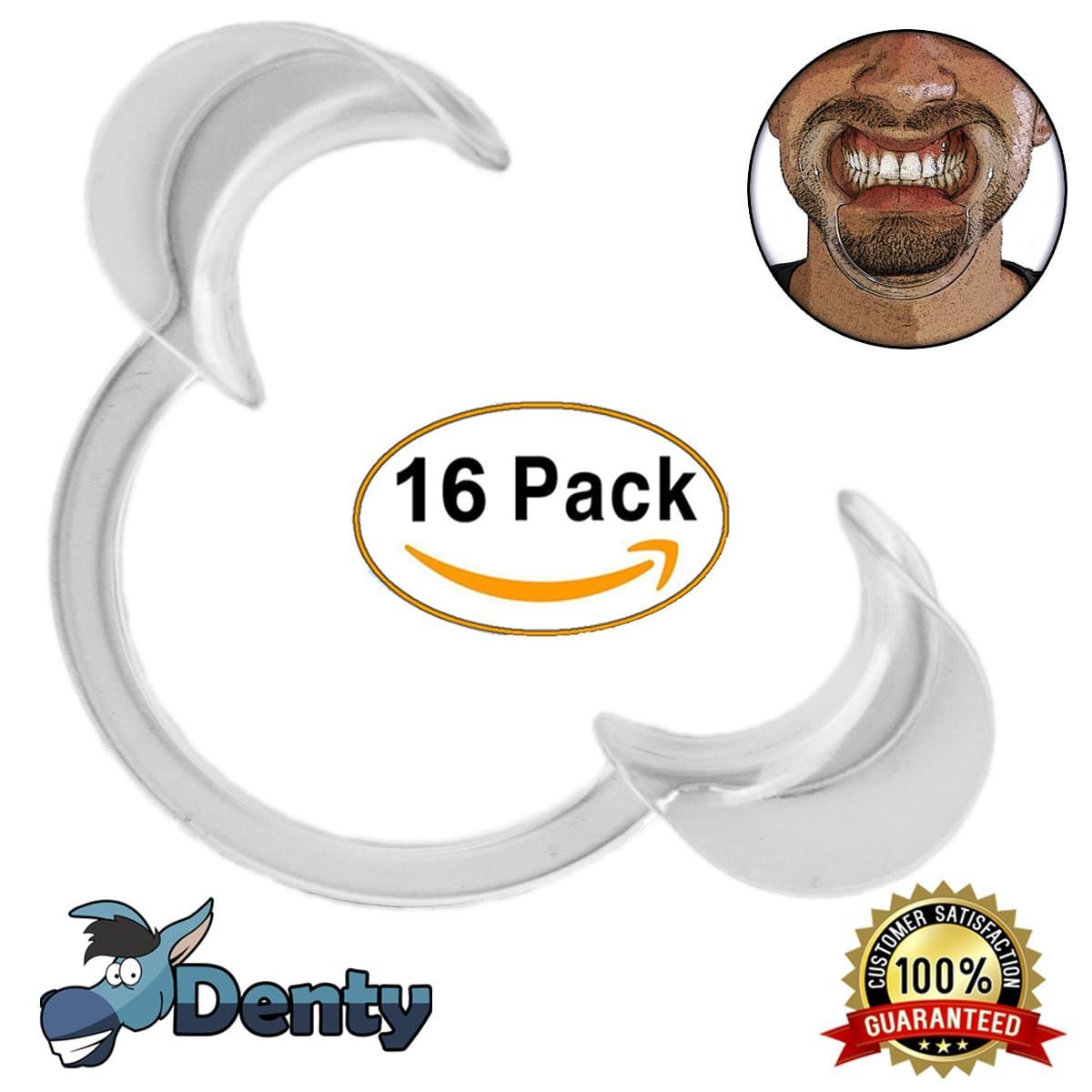 16 Pack CHEEK RETRACTOR For Speak out, Watch Ya' Mouth And Dentistry FITS ADULTS AND TEENAGERS
