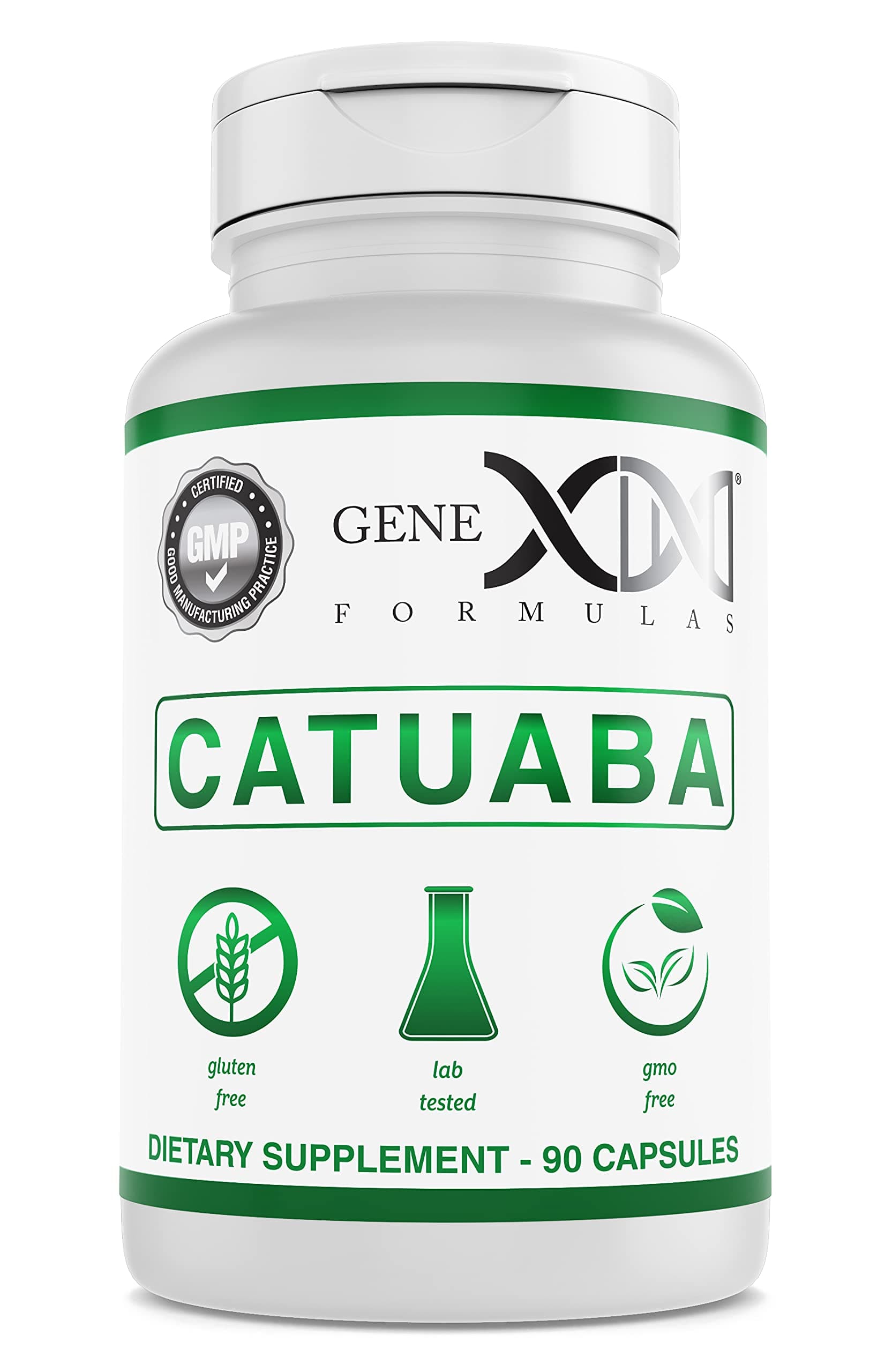GENEX Catuaba Bark Extract Capsules - 1500mg | Organic Brazilian Catuaba Bark with L-Leucine