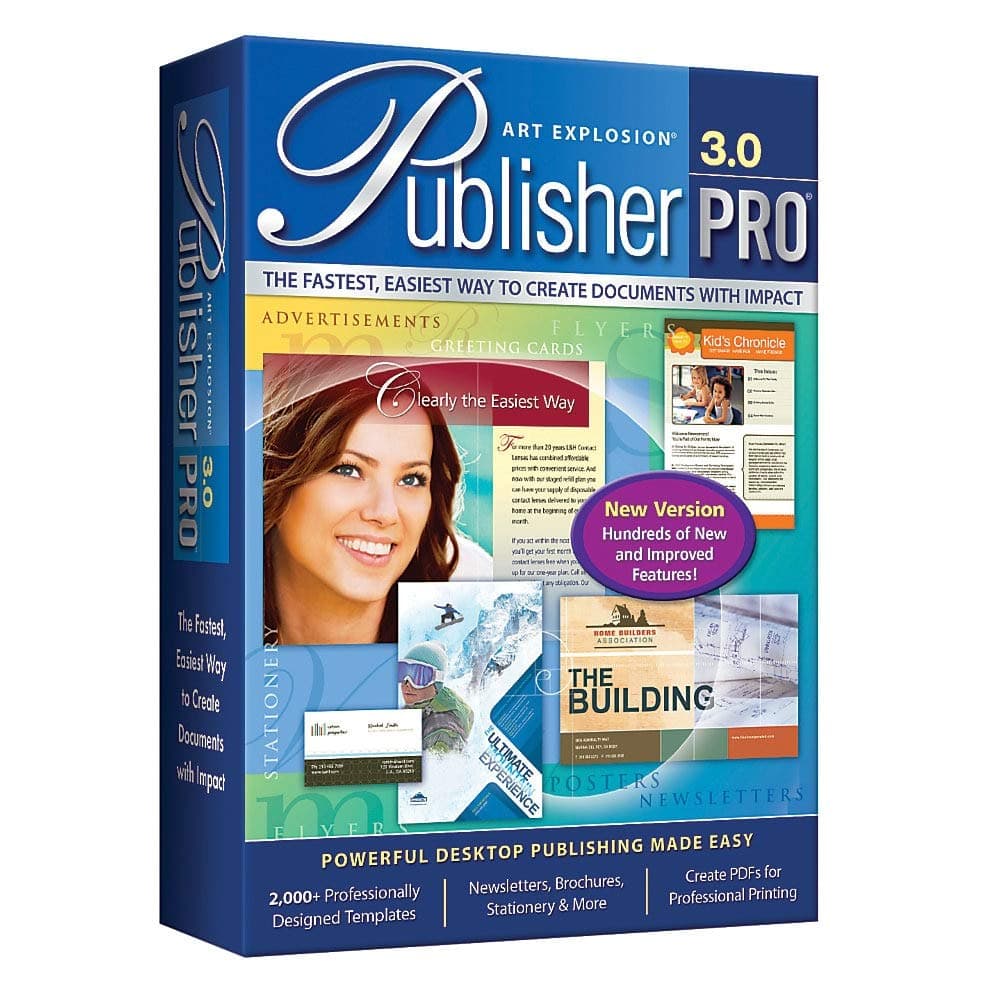 Art Explosion Publisher Pro 3.0, Traditional Disc