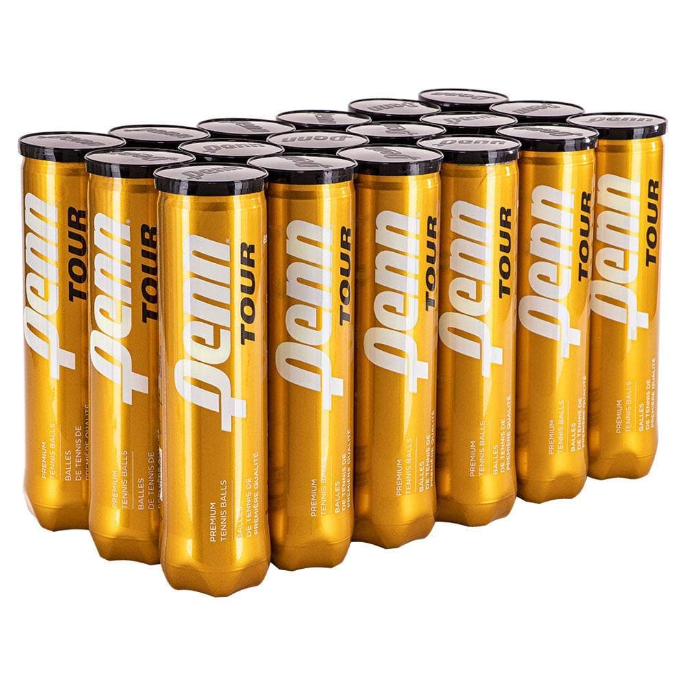 Penn Tour (Extra Duty) Tennis Balls (18-Can Case)