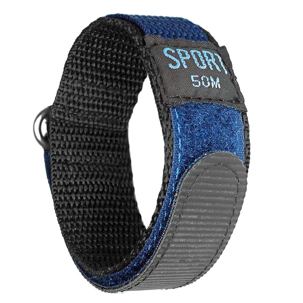 Hook Loop Sport Watch Strap 18mm 20mm 22mm Nylon Straps Black Blue Red Olive Orange Fastening Watchband …