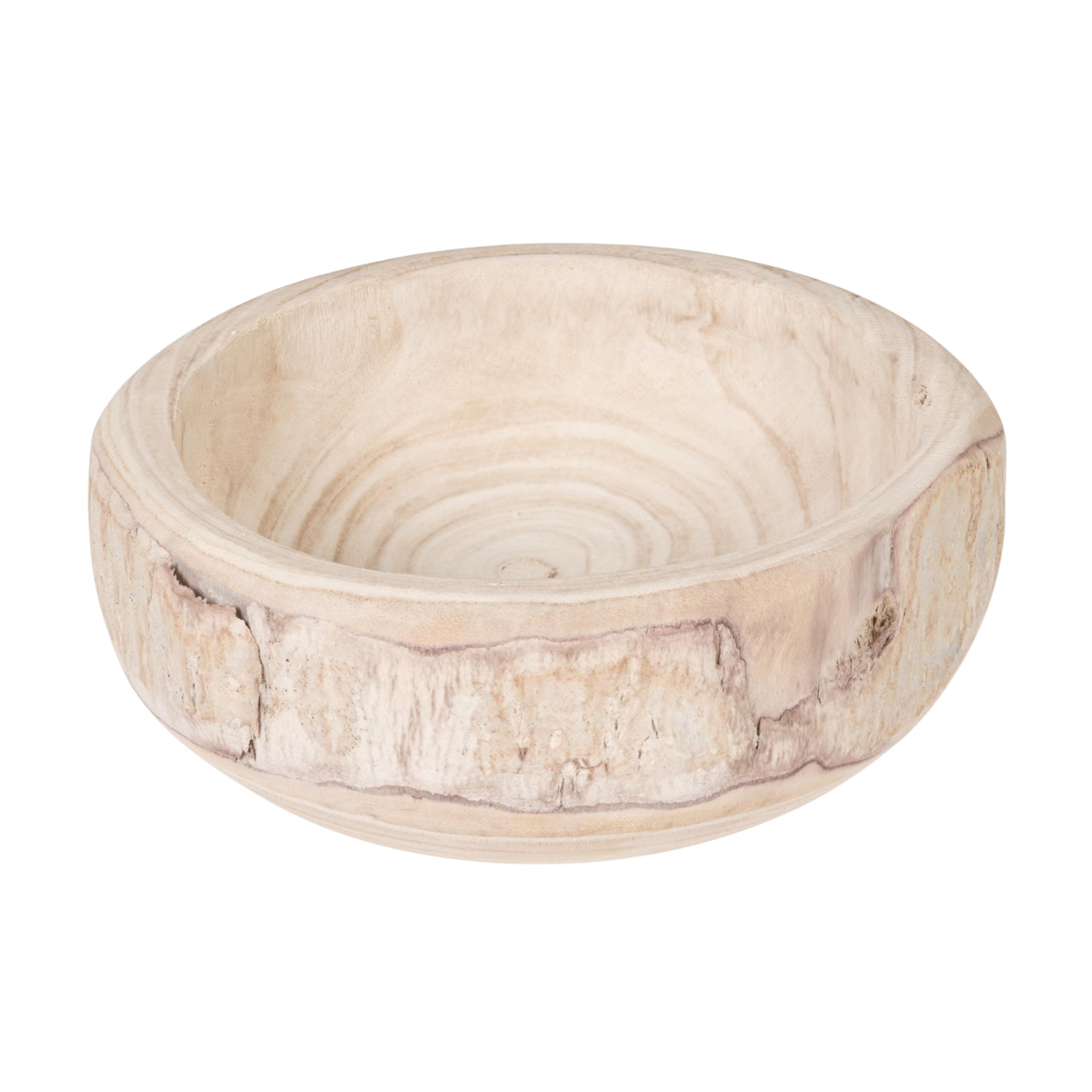 Bloomingville AH0451 Wood Pot, White