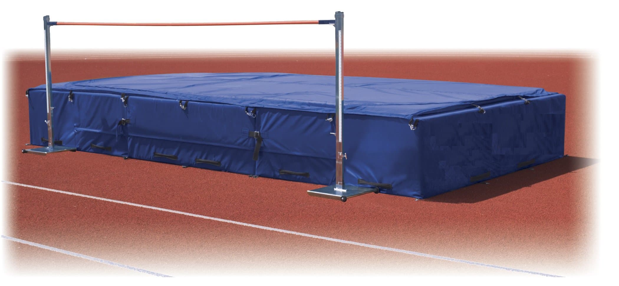 High Jump Pit Eight-Sixteen Track & Field Premium Pit Package - 8'D X 16'6" W X 26" H - Excellent for High School Jumping Competition - Free Freight in Lower 48 States