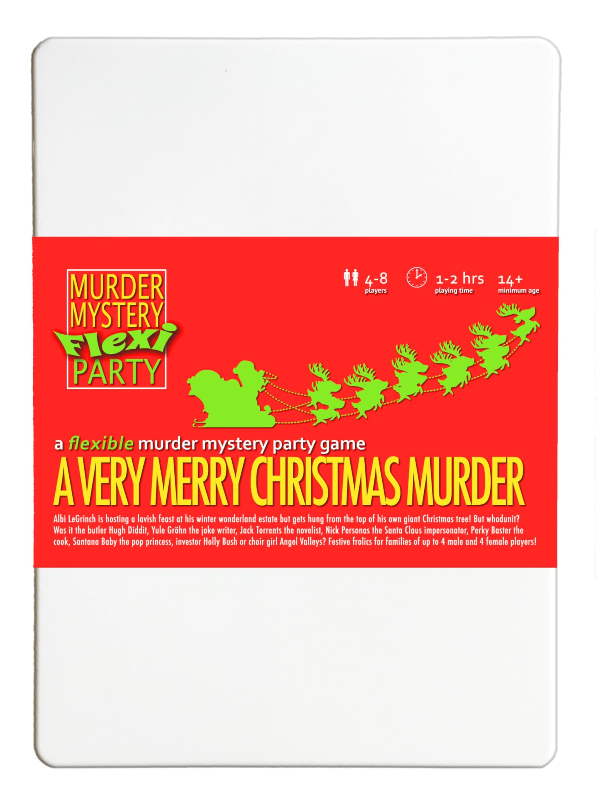 Murder Mystery Flexi Party A Very Merry Christmas 4-8 Player