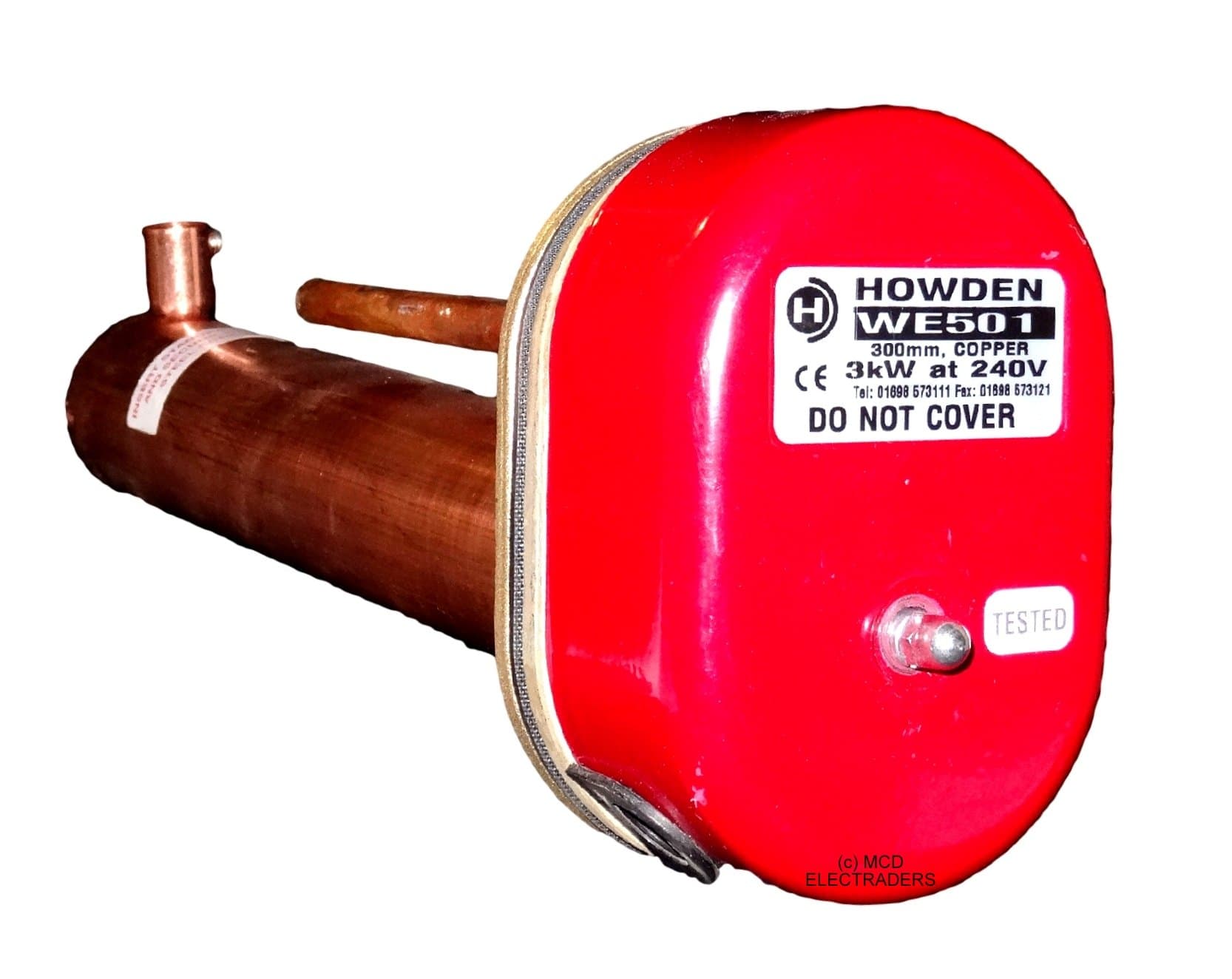 Howden WE501 4 Bolt Domestic Circulator Immersion Heater 3kW