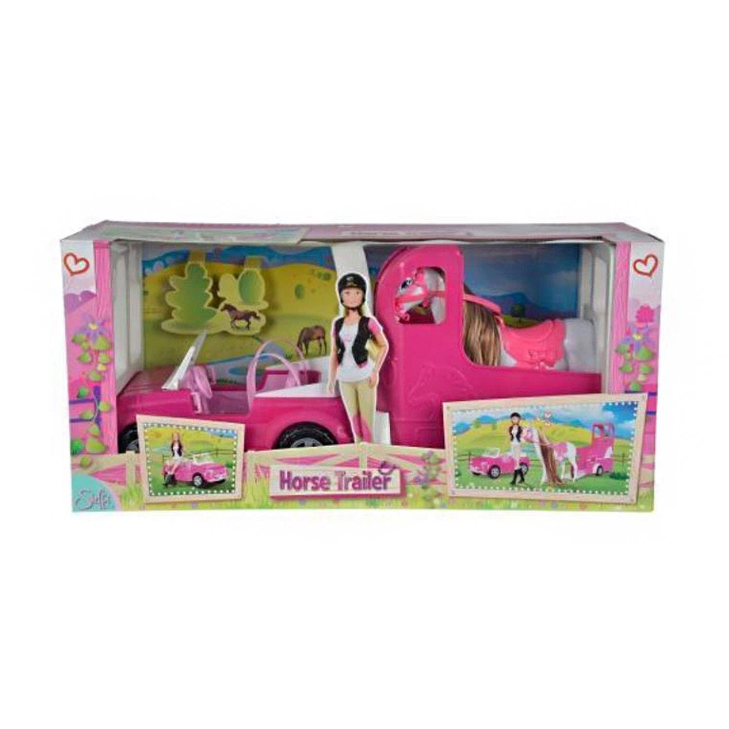Simba 104667892 Steffi Love Horse Trailer Doll