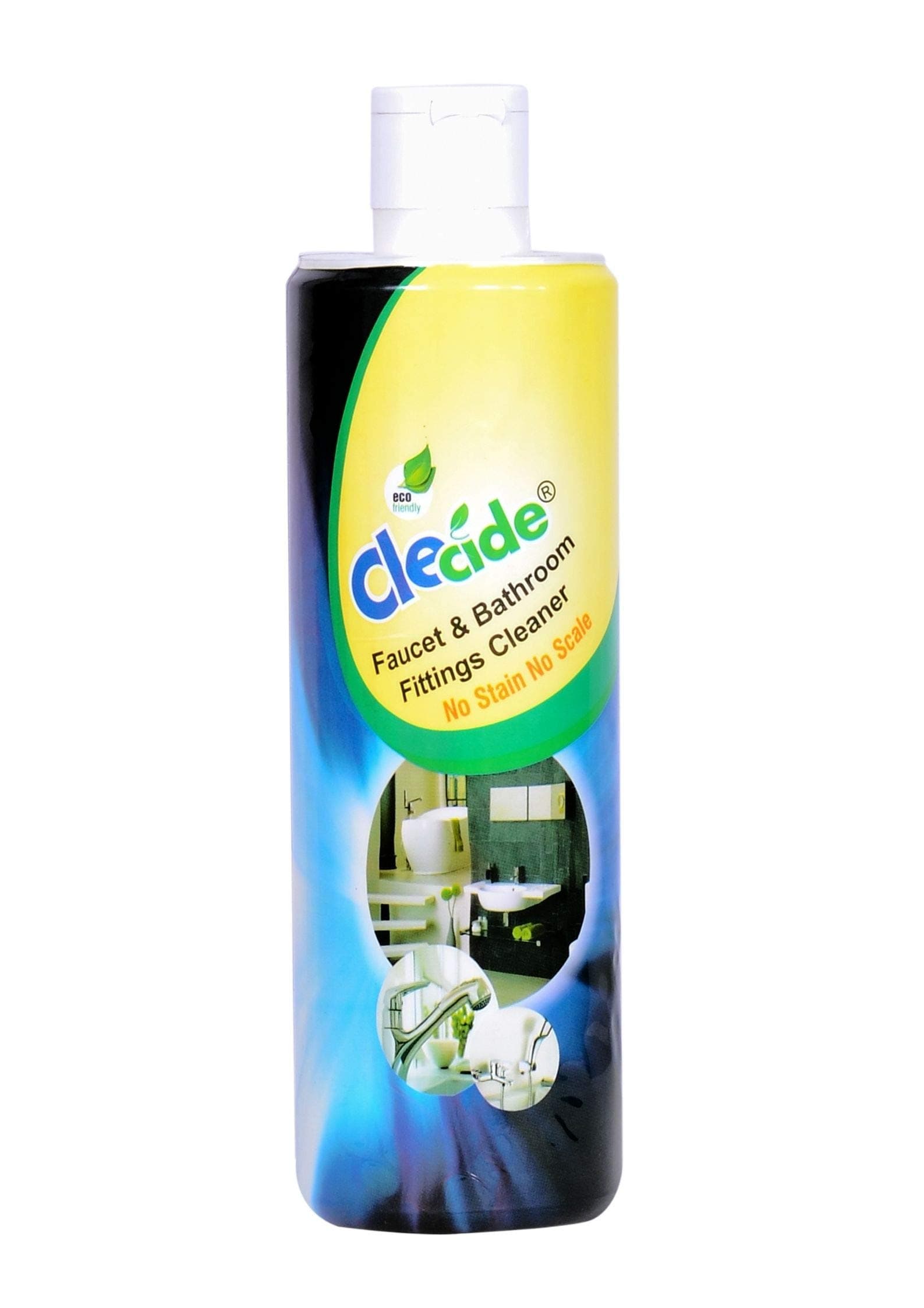Clecide Tap and Bathroom Fittings Cleaner Spray (Tap Cleaner, Acid-Free) - 500ml