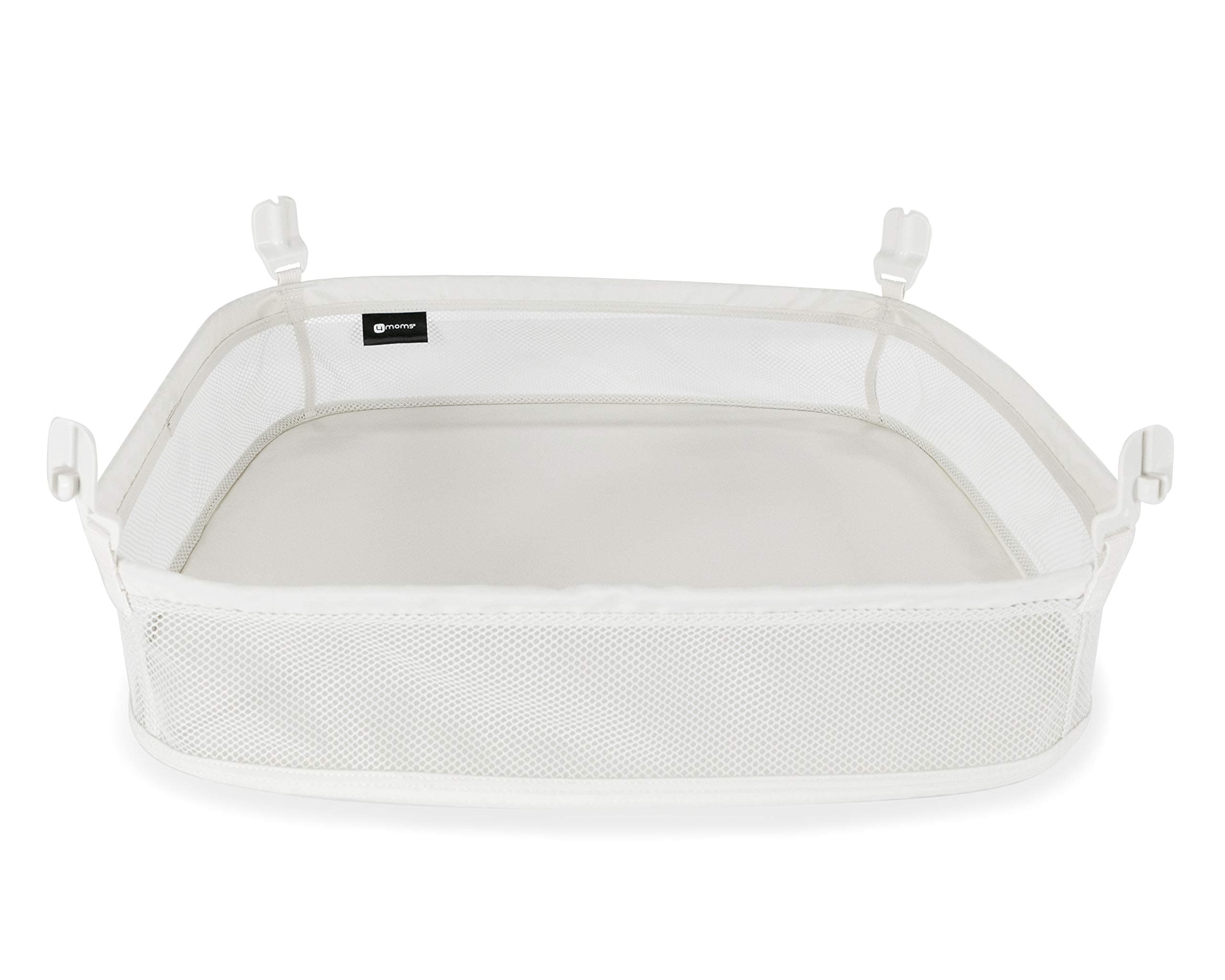 Mamaroo Sleep Bassinet Storage Basket | For Baby Bassinets And Furniture | Great For Organization, Birch White