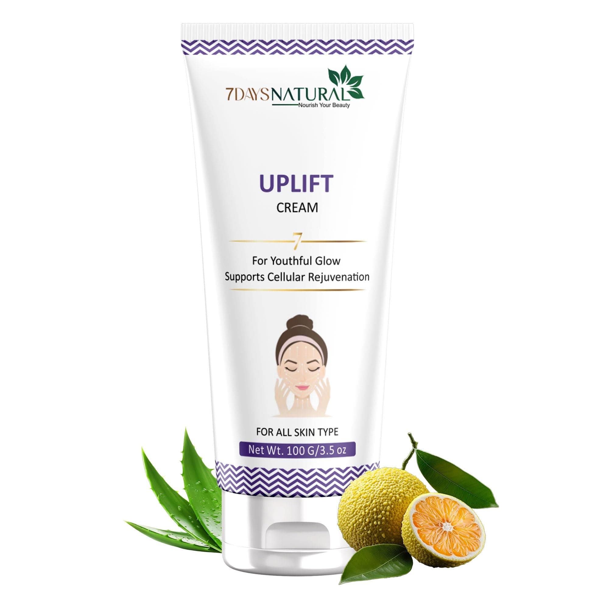 7 Days Face Skin Tightening Cream for Men & Women | Anti-Ageing Cream for Lightens Dark Spots & Reduces Wrinkles | All Skin Type(100 Gm)