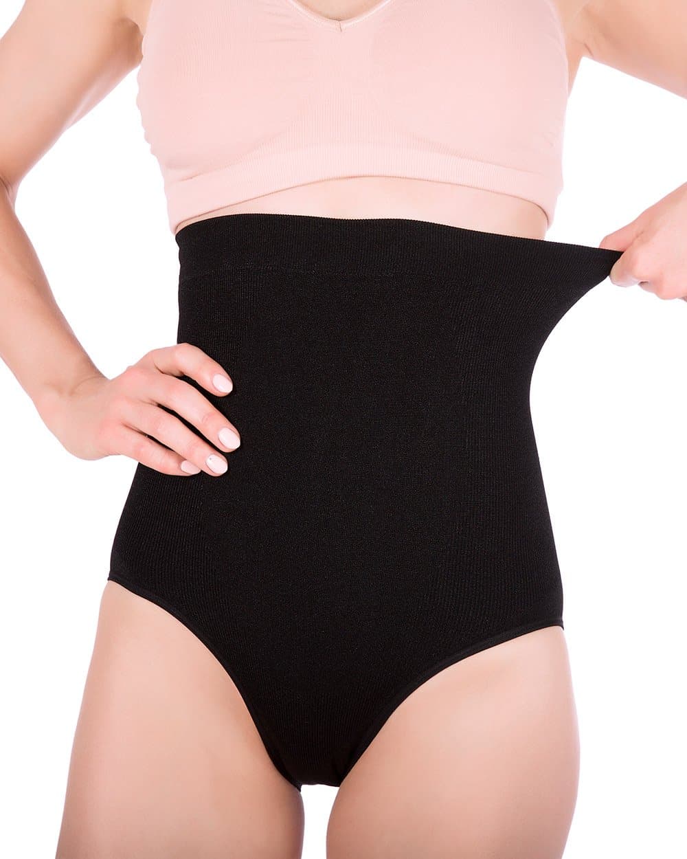 Women's Hi-Waist Seamless Firm Control Tummy Slimming Shapewear Panties