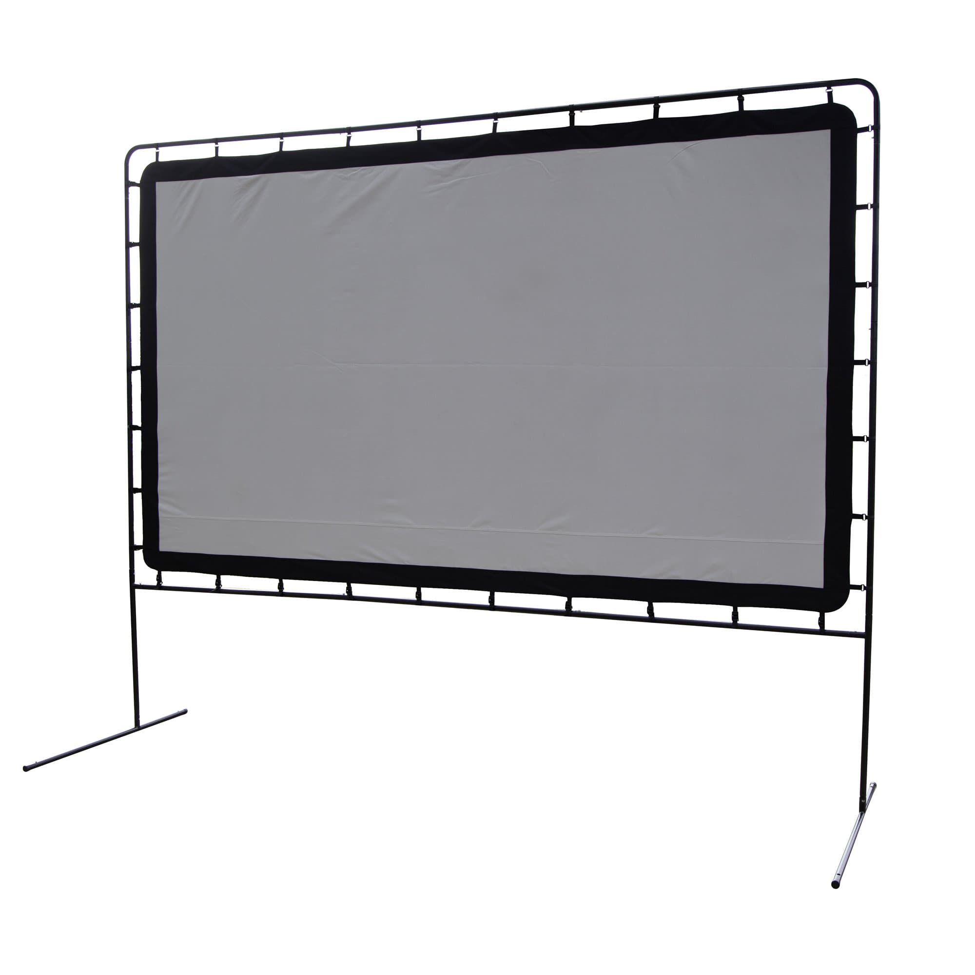 Outdoor Entertainment Gear by Camp Chef, OS120L Backyard Big Indoor/Outdoor Portable Movie Projection Screen