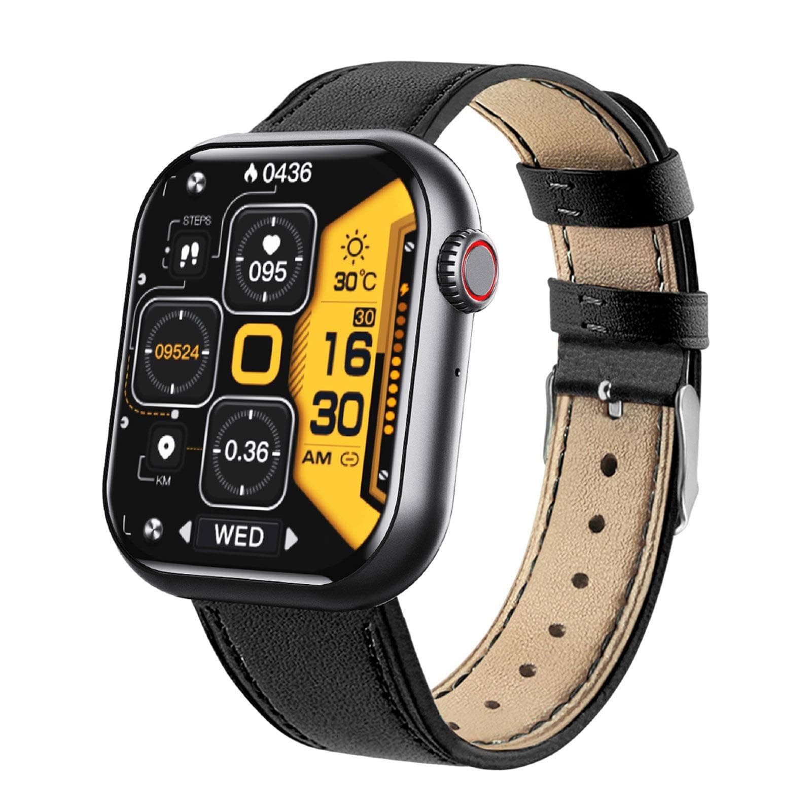 Non Invasive Glucose Monitor - Glucose Monitor Wearable IP67 Waterproof Non-Invasive Blood Glucose Test Smart Watch | Fitness Trackers, Muti Sports Modes, Blood Pressure Watch, Smart Watch