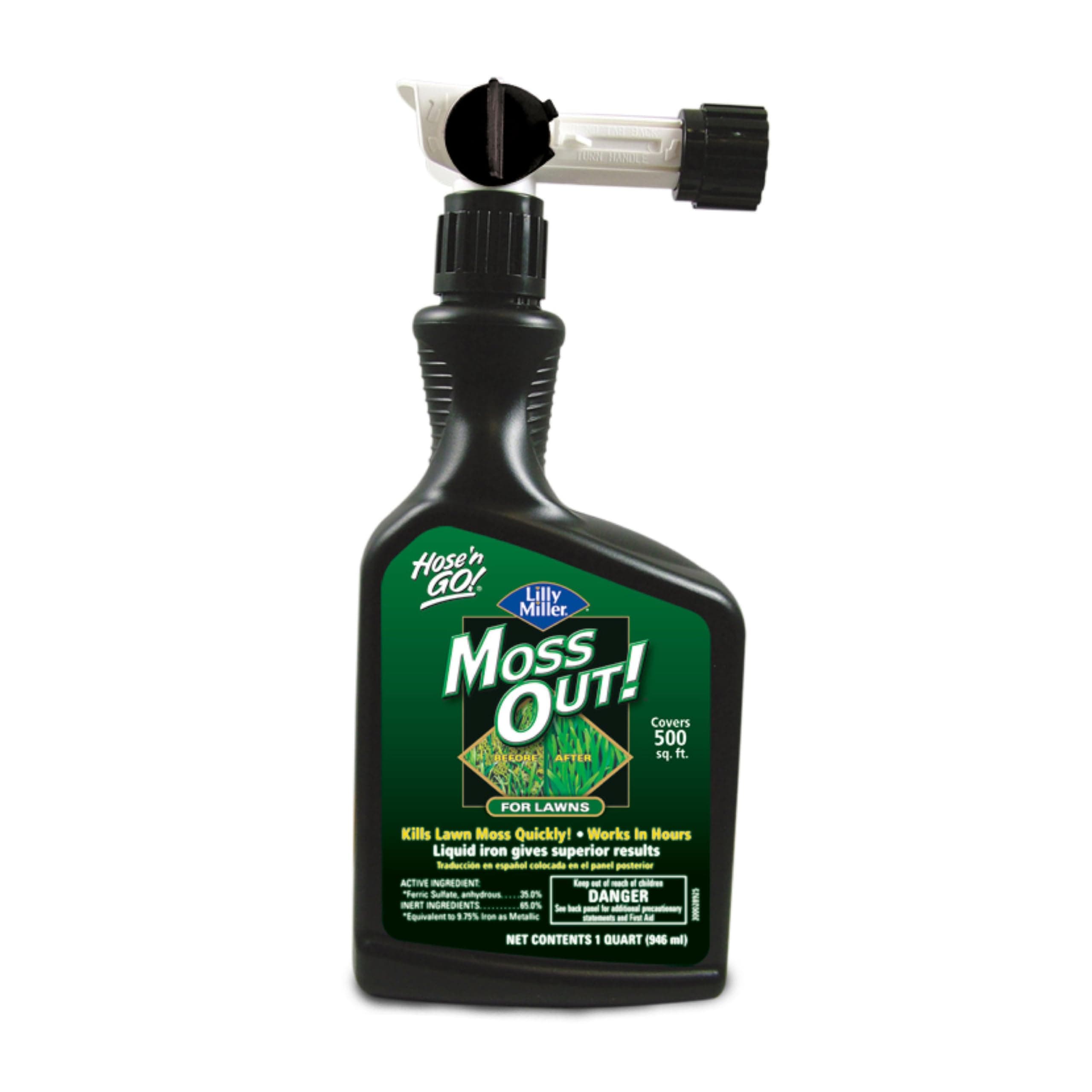 Lilly Miller Moss Out for Lawns Ready to Spray 32oz, 1-(Pack), Model:100503873