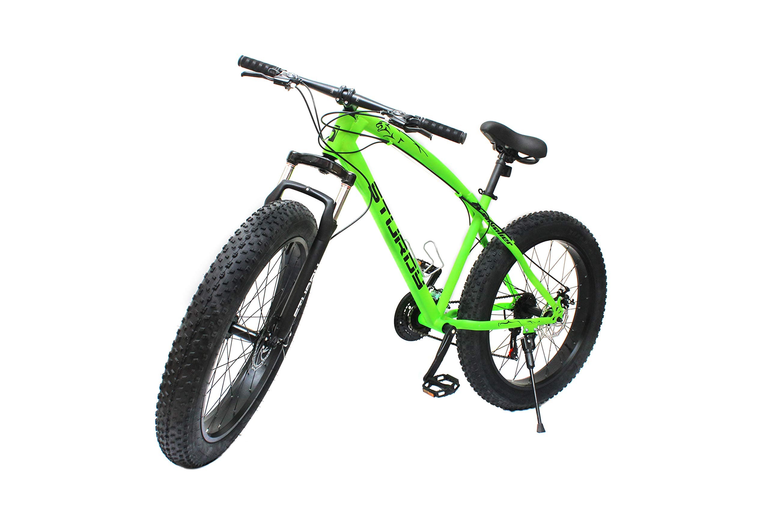 Sturdy Fat Bike with 26X4 INCH Tires (Blue) - Mountain Fat Bike