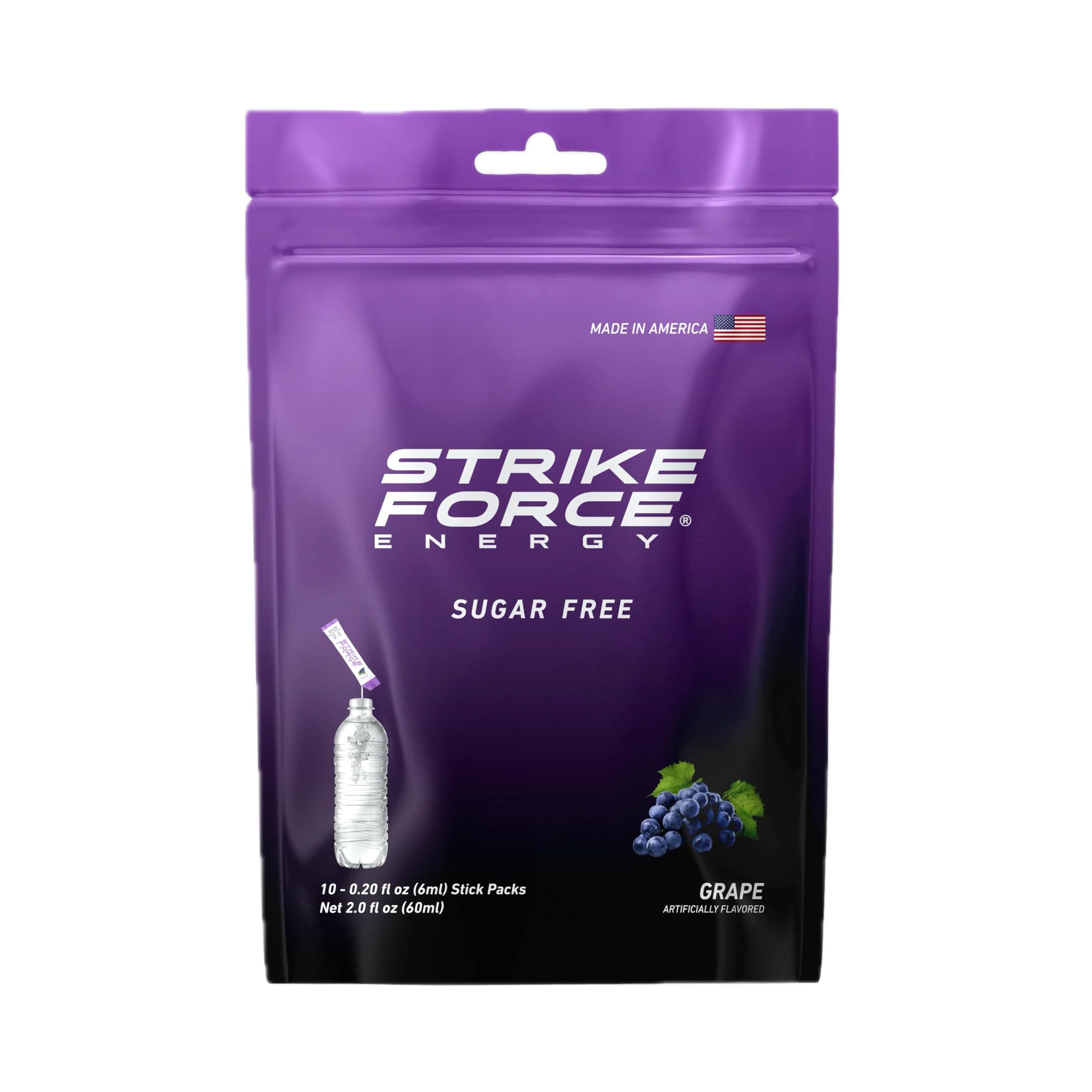 Strike Force Energy, 10 Ct. Box - Grape