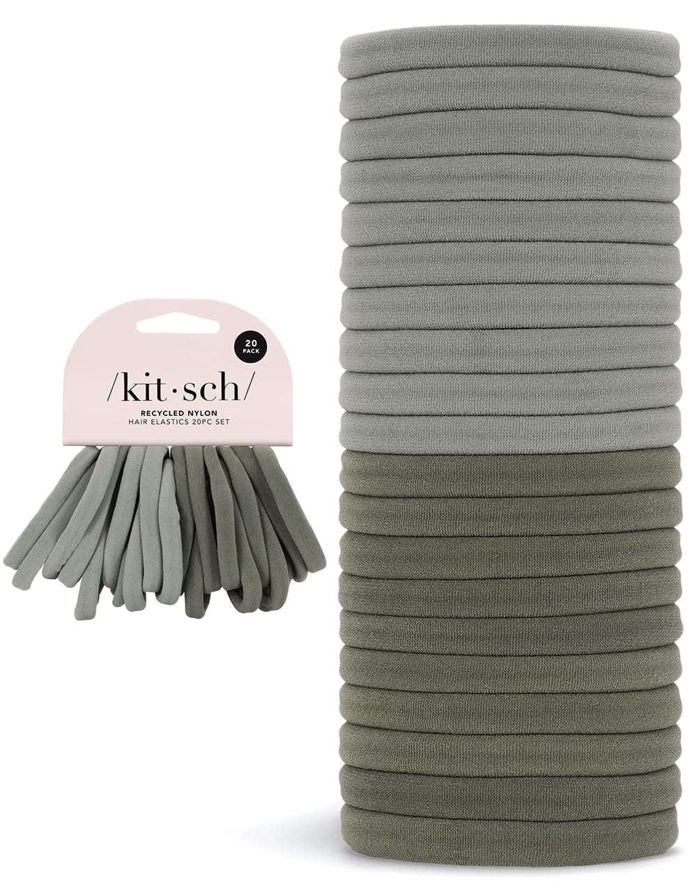 Eucalyptus Nylon Elastics 20 Piece, 20 CT