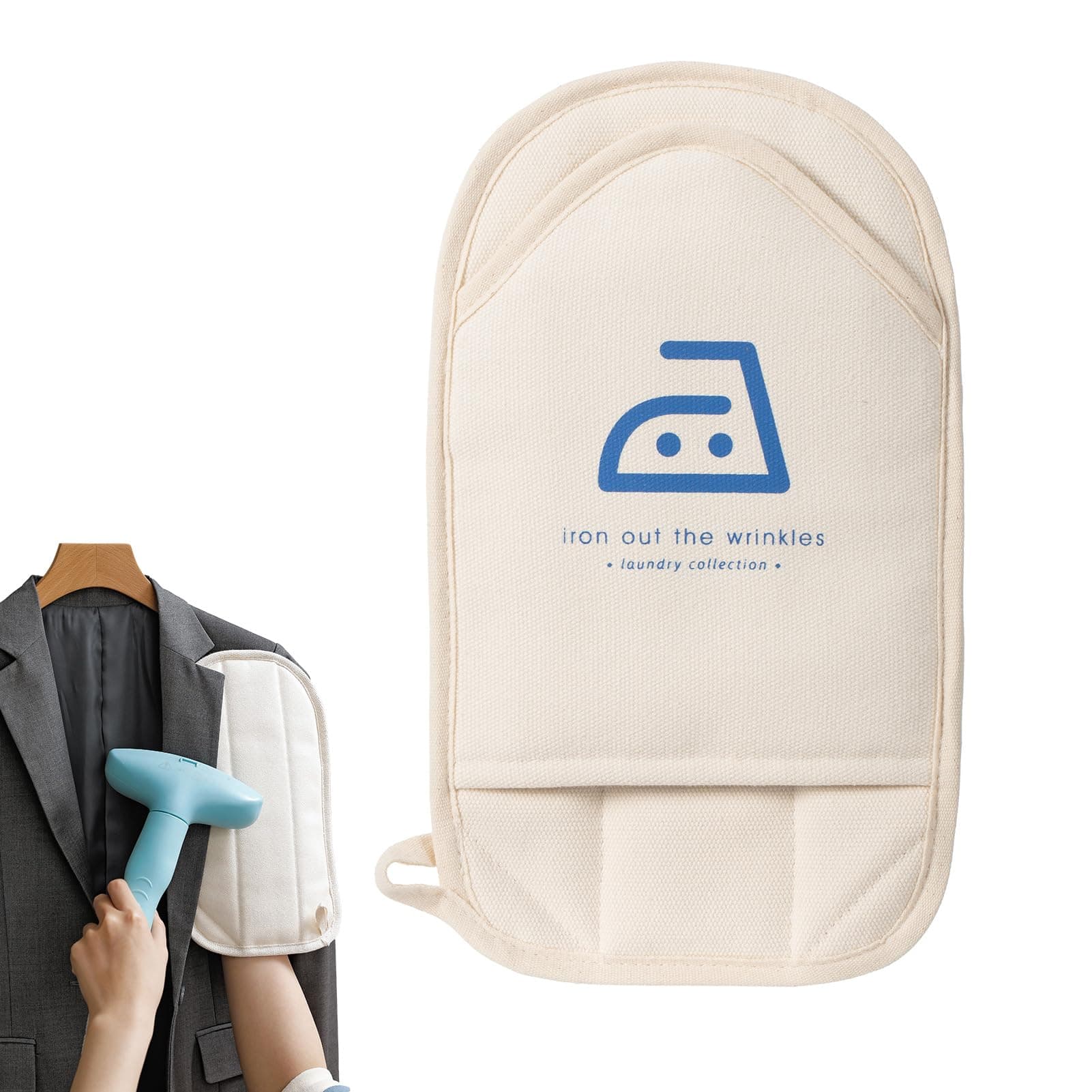 SHIMOYAMA Garment Steamer Glove, 1 Pack, Ironing Glove, Large Anti Steam Glove, Heat Resistant Mitt, Garment Steamer Accessories for Clothes