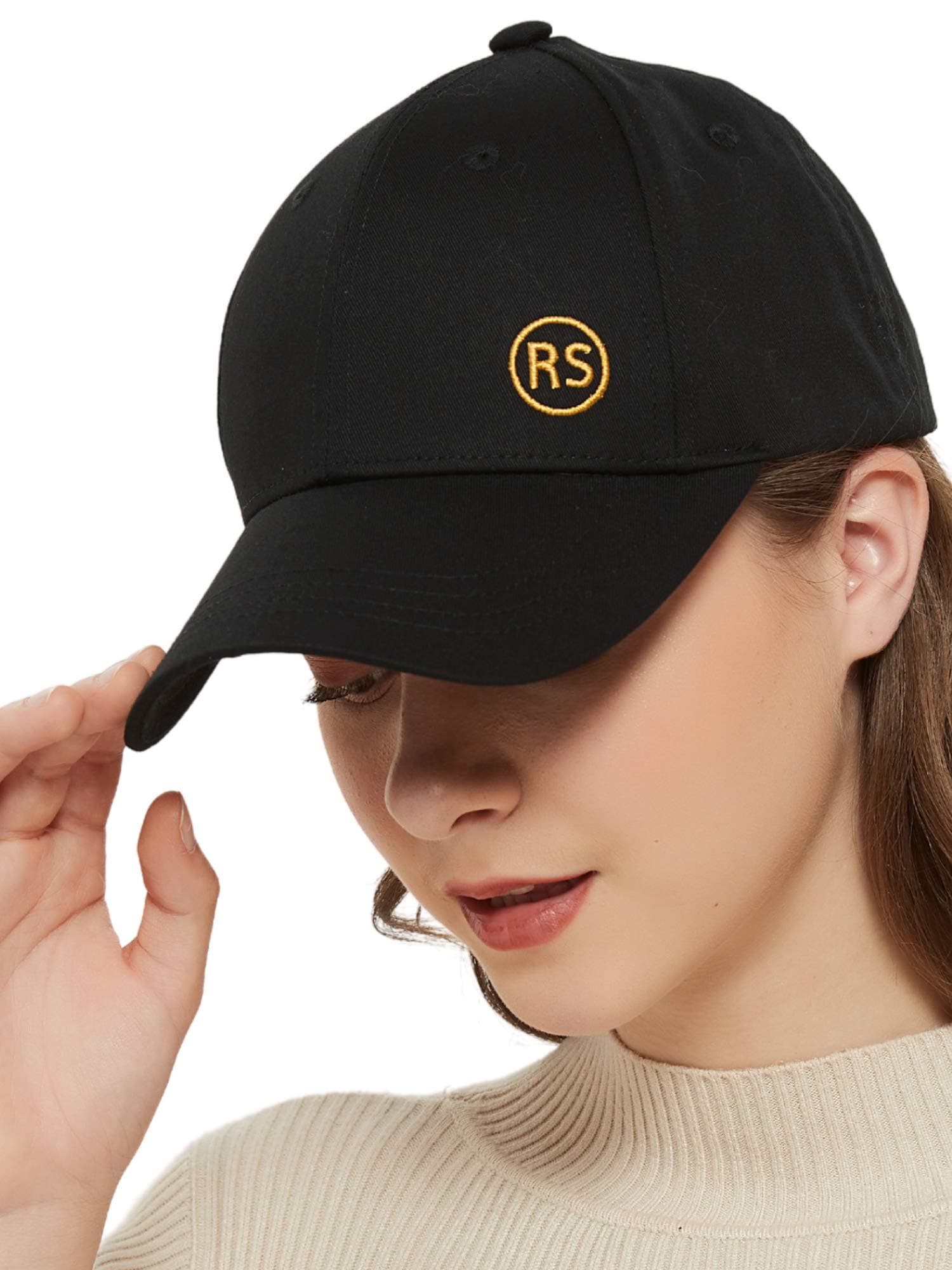 Radia Smart® EMF Hat - Faraday Hat, Baseball Cap 5G Blocking, RF Shielding, EMF Protection, WiFi Radiation Blocker. Black