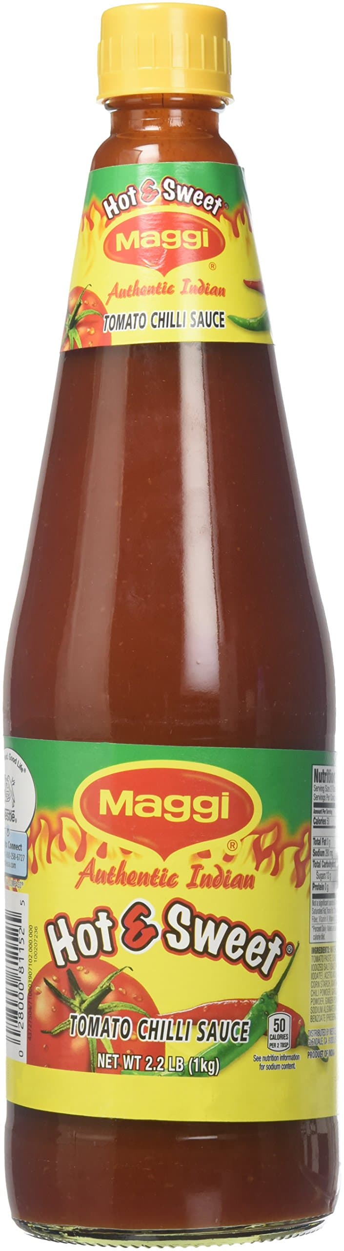 Hot & Sweet Tomato Chilli Sauce, 1 Kilogram(kg)