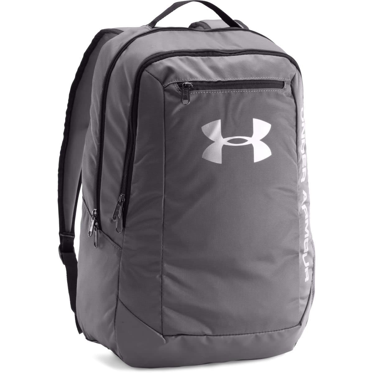 Under Armour Men's Hustle LD Water Resistant Backpack Laptop, Graphite (040), One Size