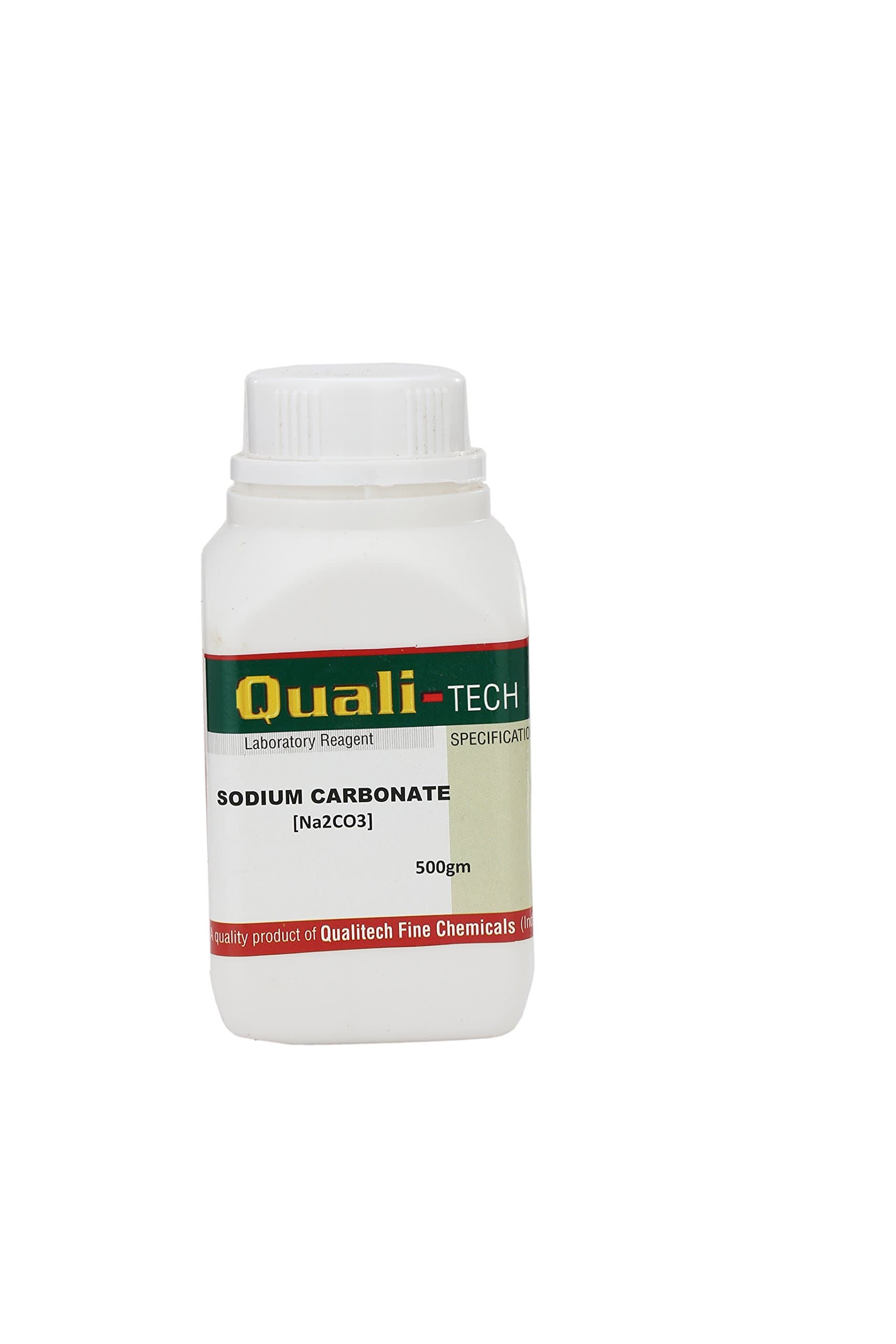 QUALI-TECH Sodium Carbonate 99% pure (250 gms), [Na2CO3], CAS: 497-19-8