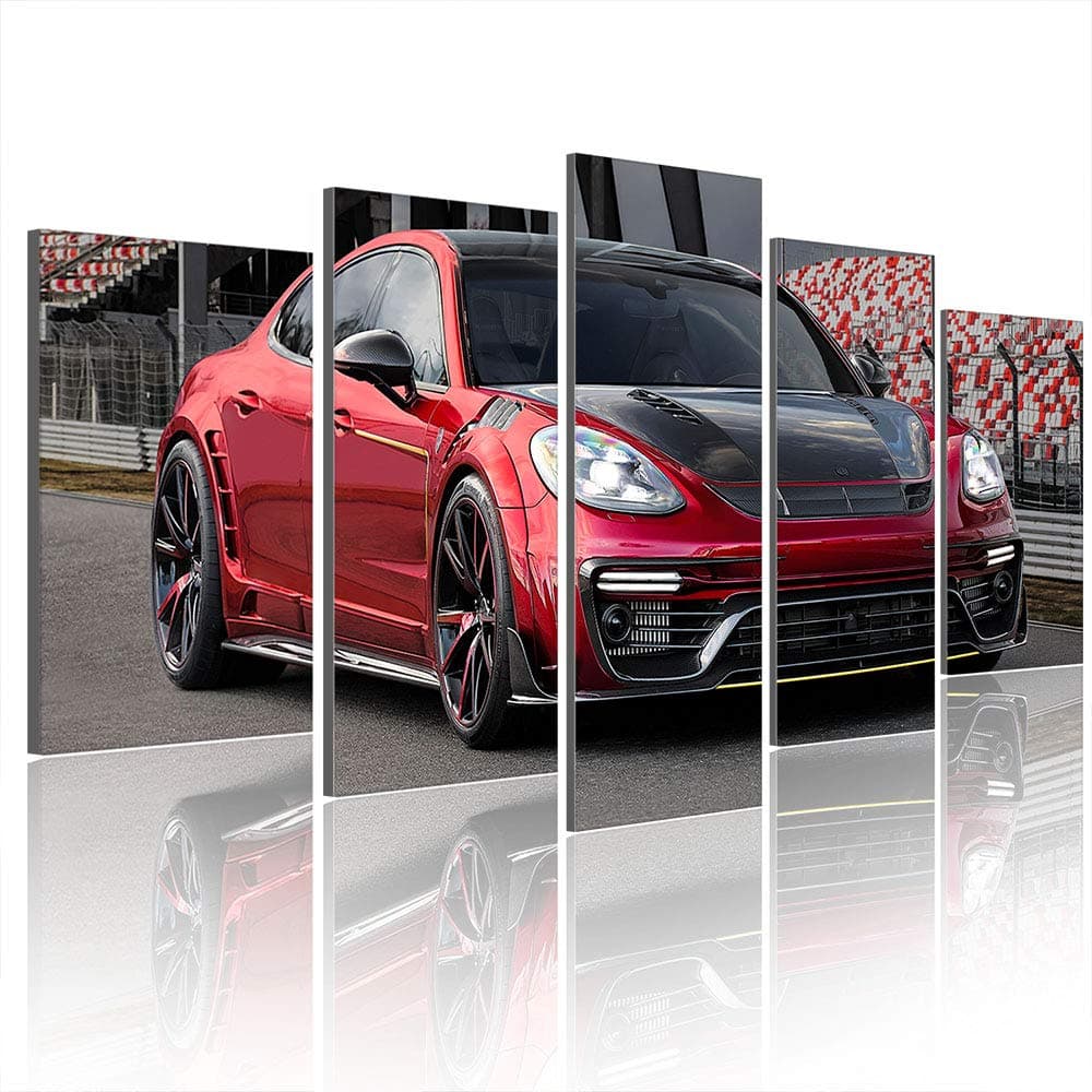 GTR Racing Fomular Car Poster Picture Prints Wall Art Painting on Canvas Unstretched No Frame (Prints-13,Medium)