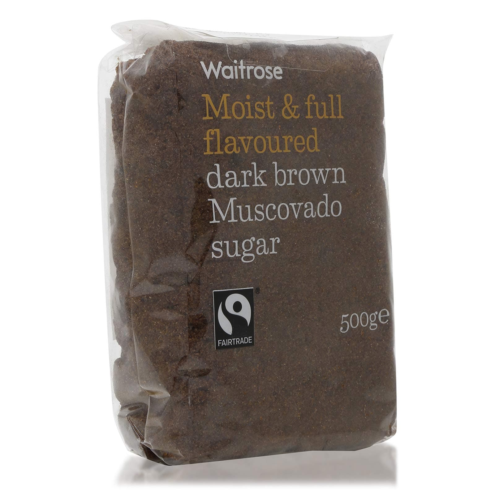 Waitrose Moist & Full Dark Brown Muscovado Sugar - 500 gm
