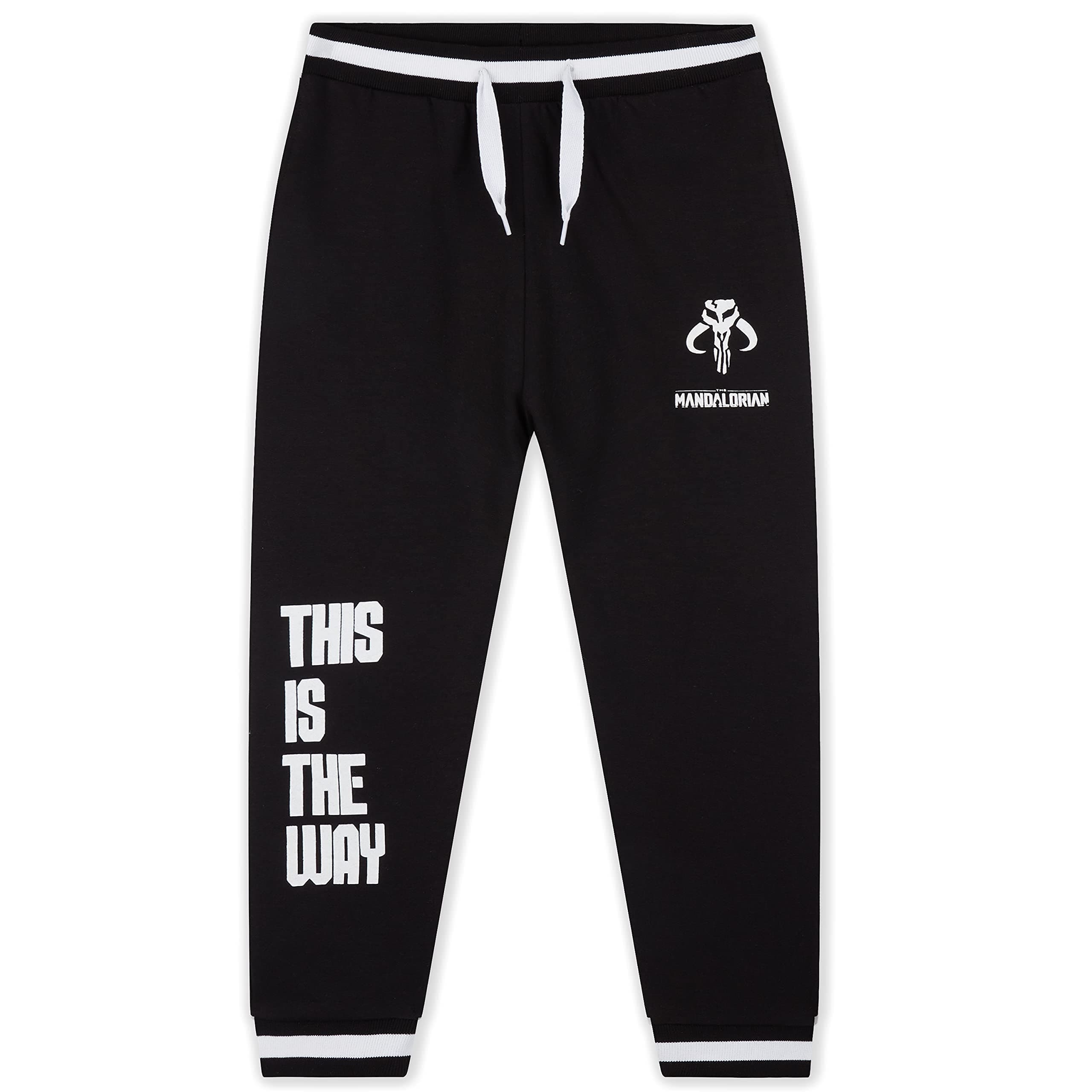 DisneyThe Mandalorian Kids Joggers, 100% Cotton Boys Tracksuit Bottoms Age 5-14