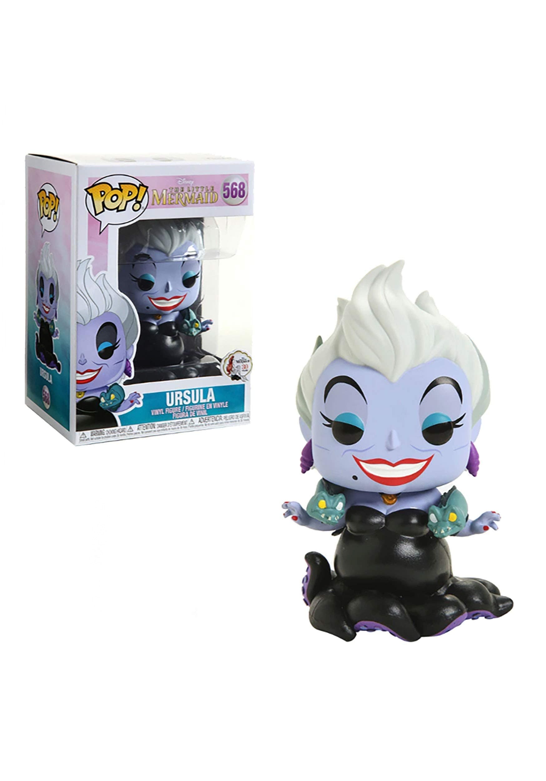 Funko Pop Disney: Little Mermaid-Ursula with Eels, Multi-Colour, FU40103