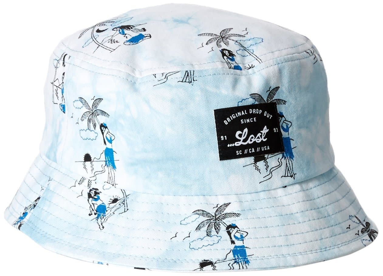 Lost Enterprises Men's Tres Palms Bucket Hat