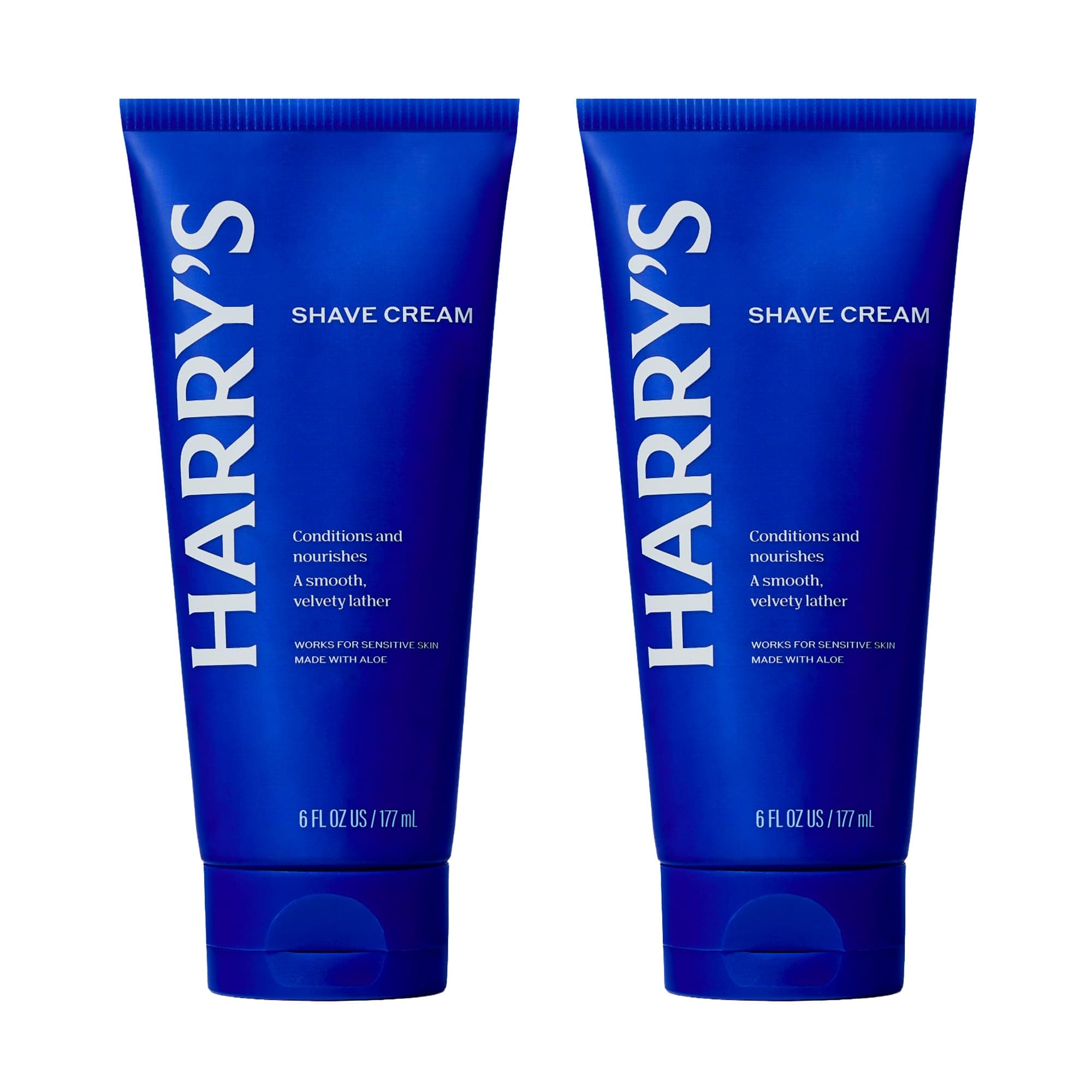 Harry's Shaving Cream - Shaving Cream for Men with Eucalyptus - 2 pack (6 oz)